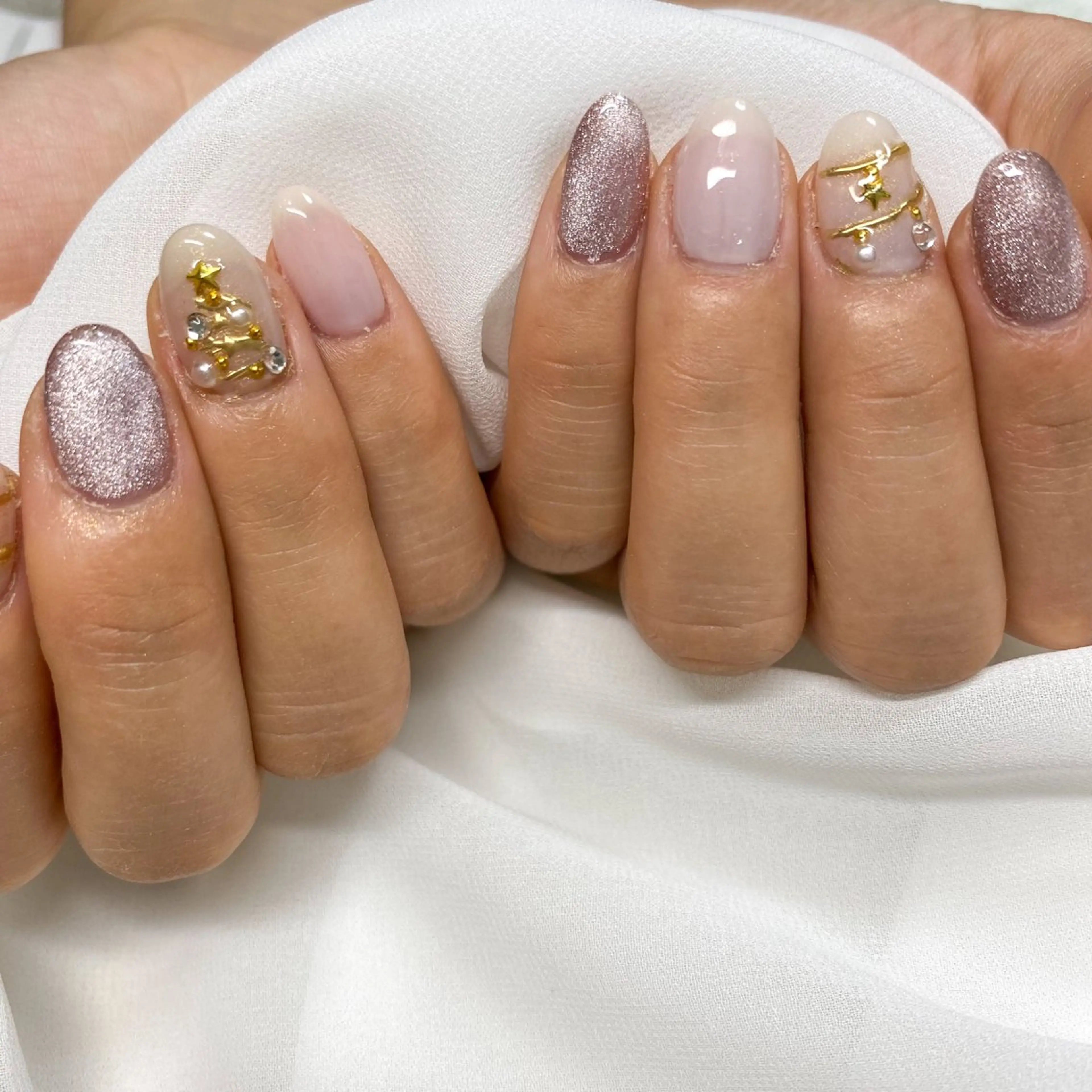 ネイル ネイル空間所属・muguet🎀 nailのネイルデザイン