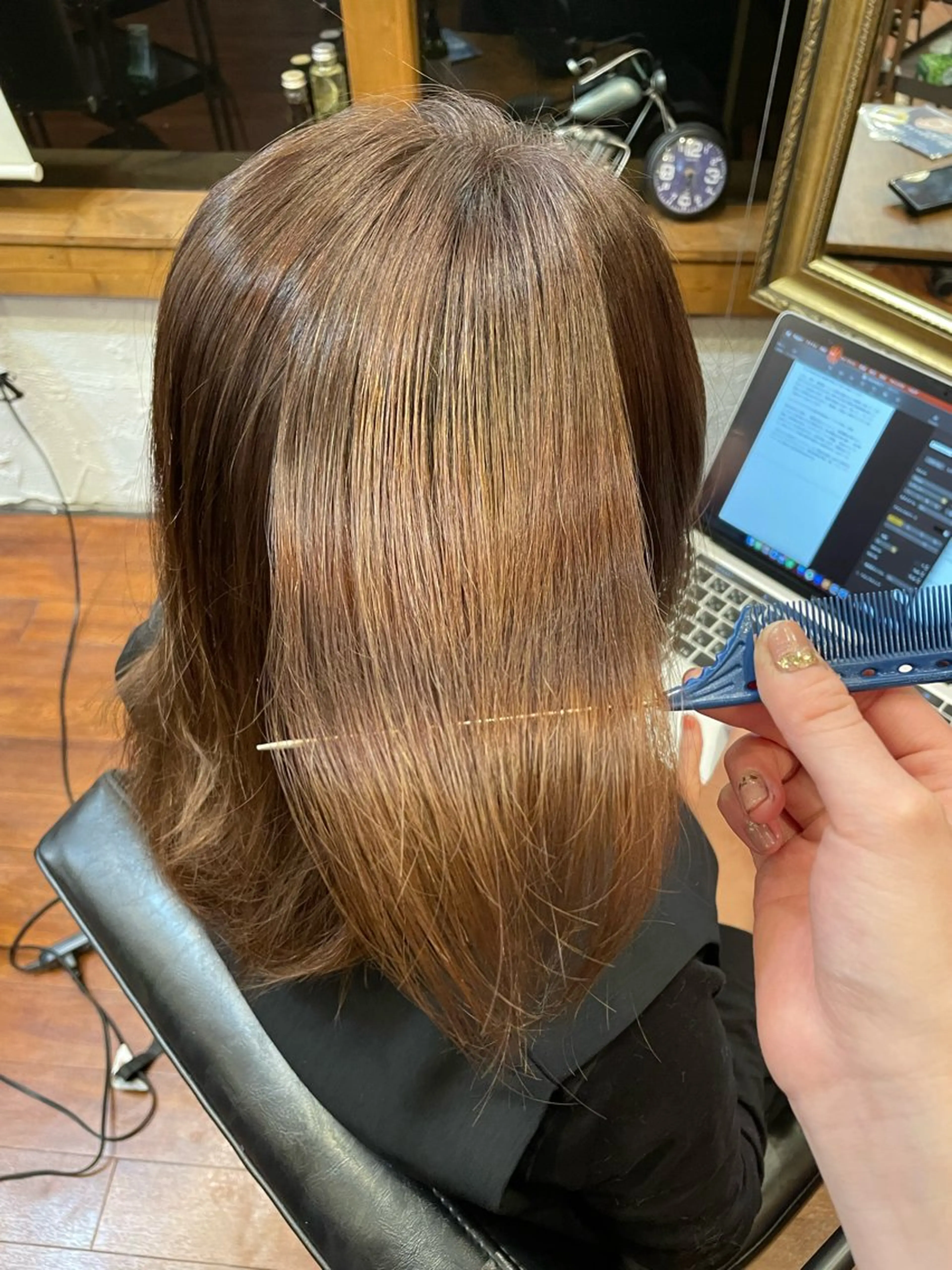 白髪ケア  BAUM まやのヘアスタイル