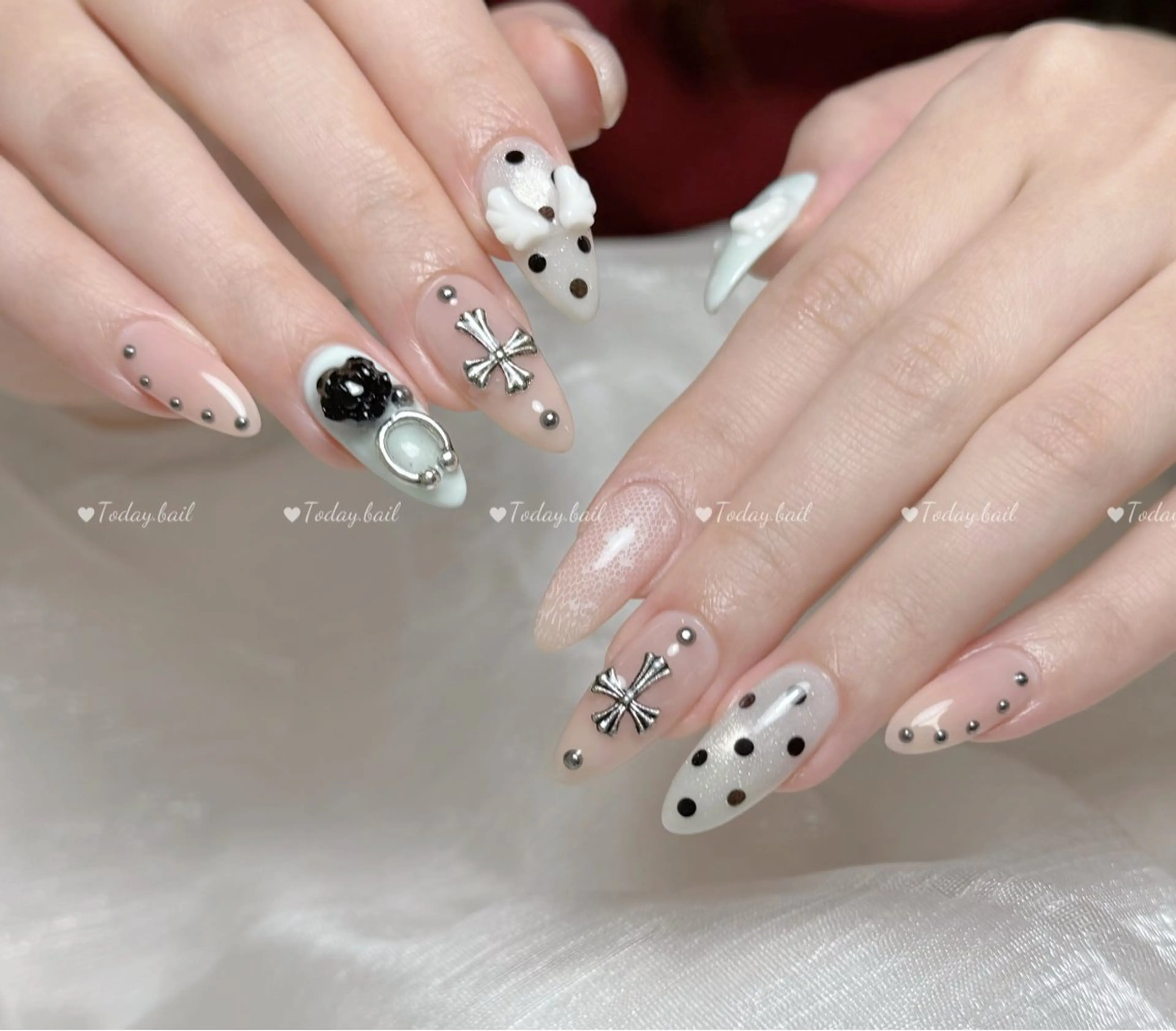 ネイル ハンドネイル 🎀Today nail💅のネイルデザイン