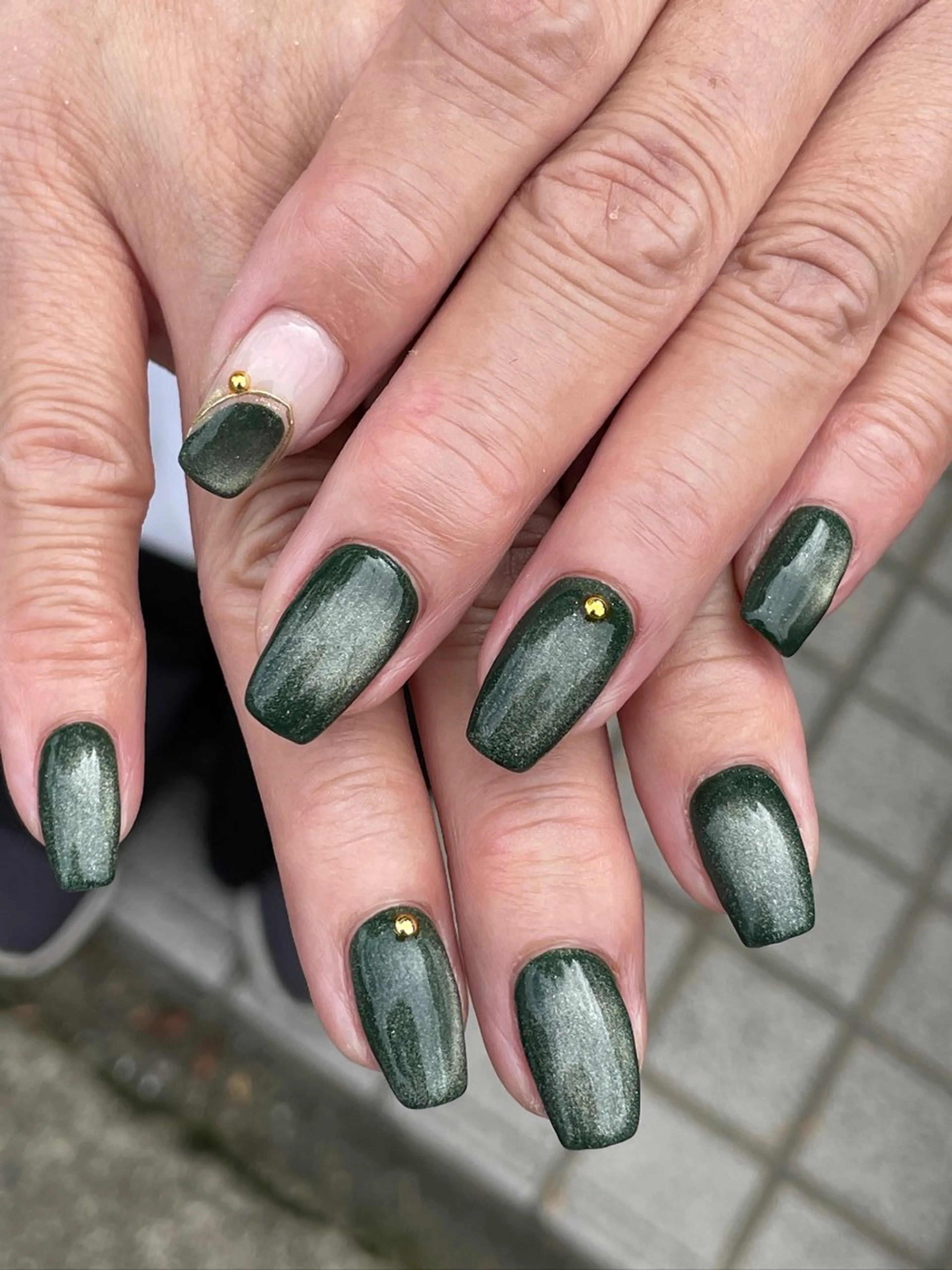 ネイル ハンドネイル Mus’Fam 入谷玲生奈のネイルデザイン