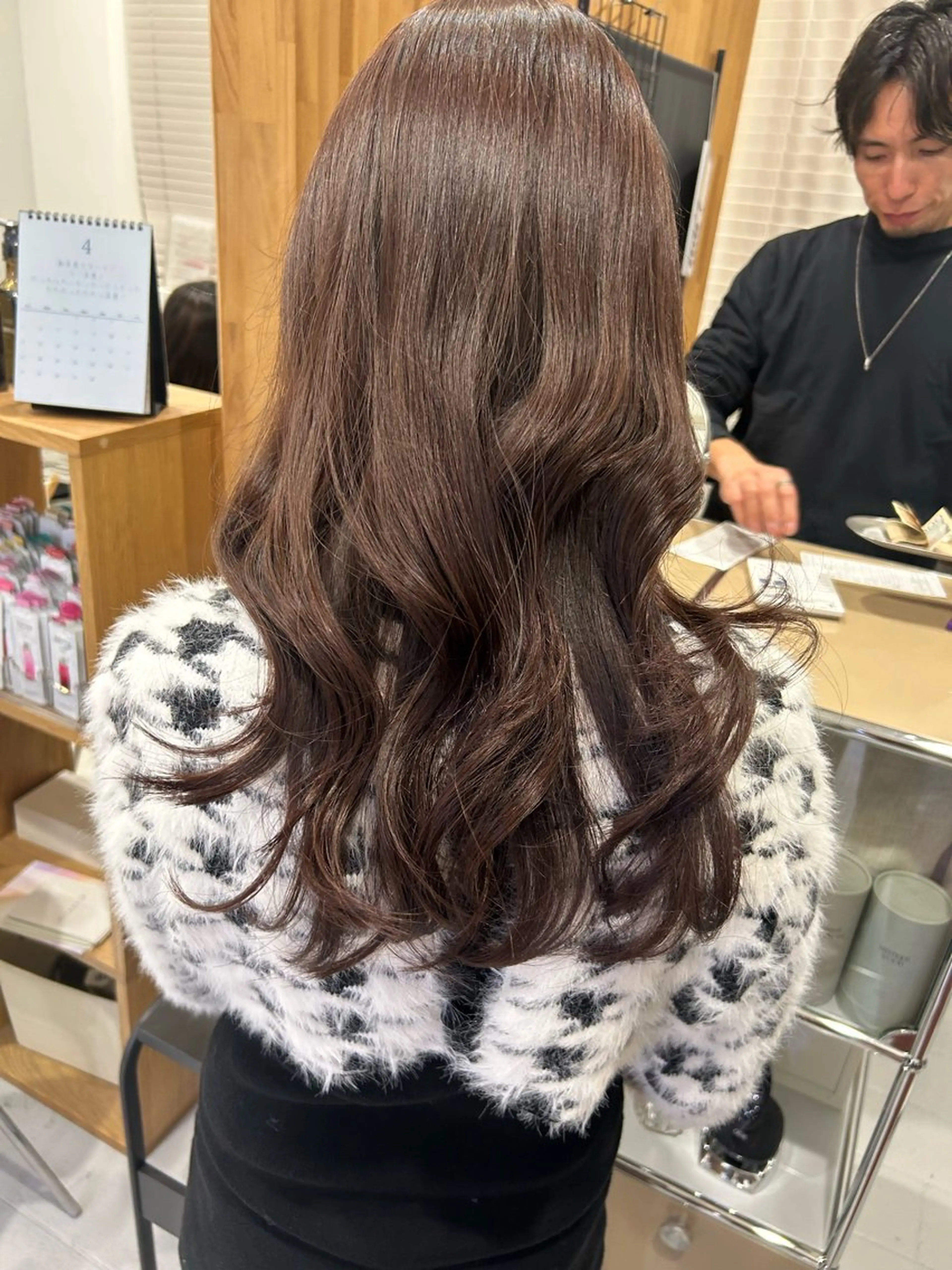 セミロング カット ヘアカラー トリートメント 韓国ヘア ‎⟡.·KANA🐥のヘアスタイル