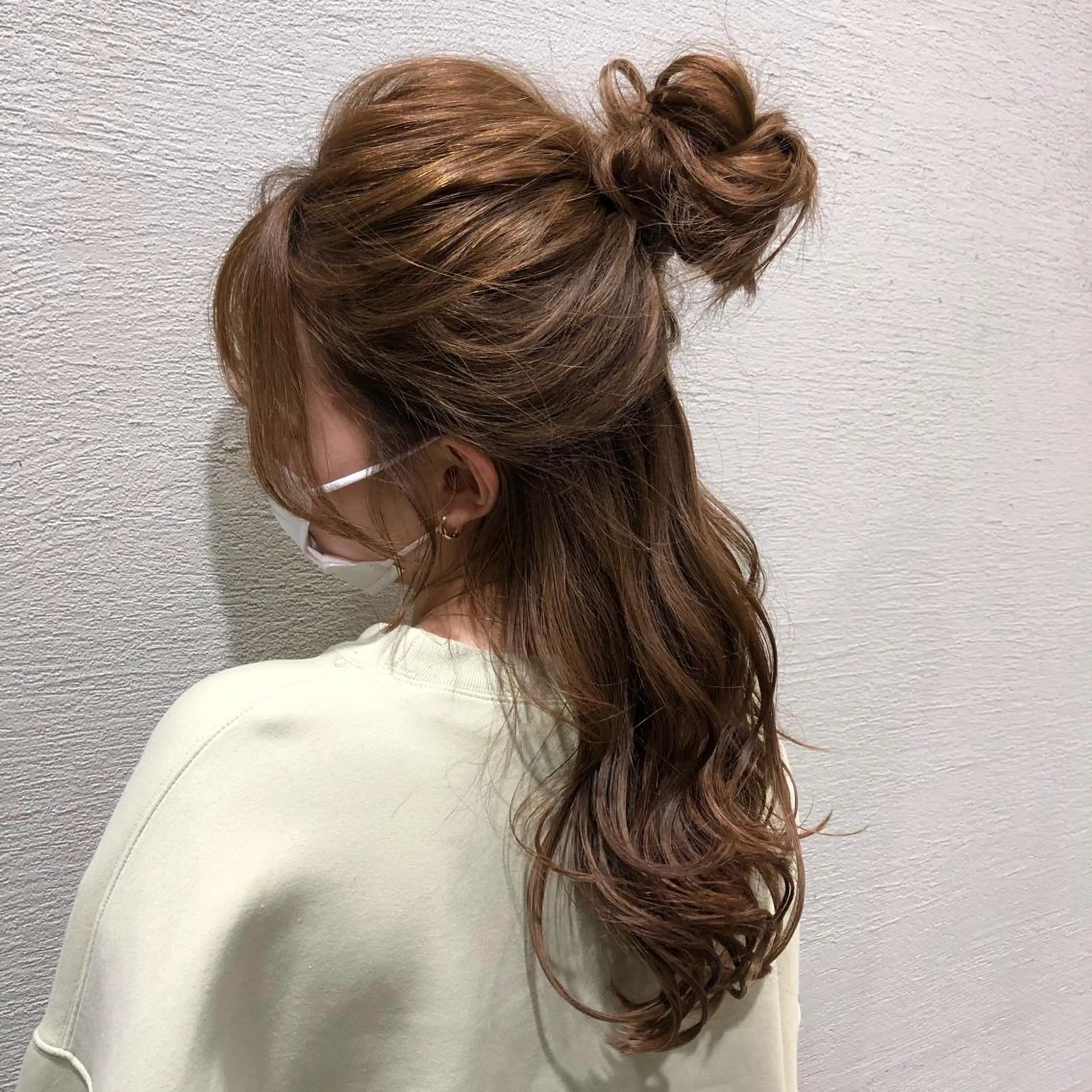 ロング ヘアアレンジ レイヤーカット顔周り /アレンジ伊藤彪真のヘアスタイル