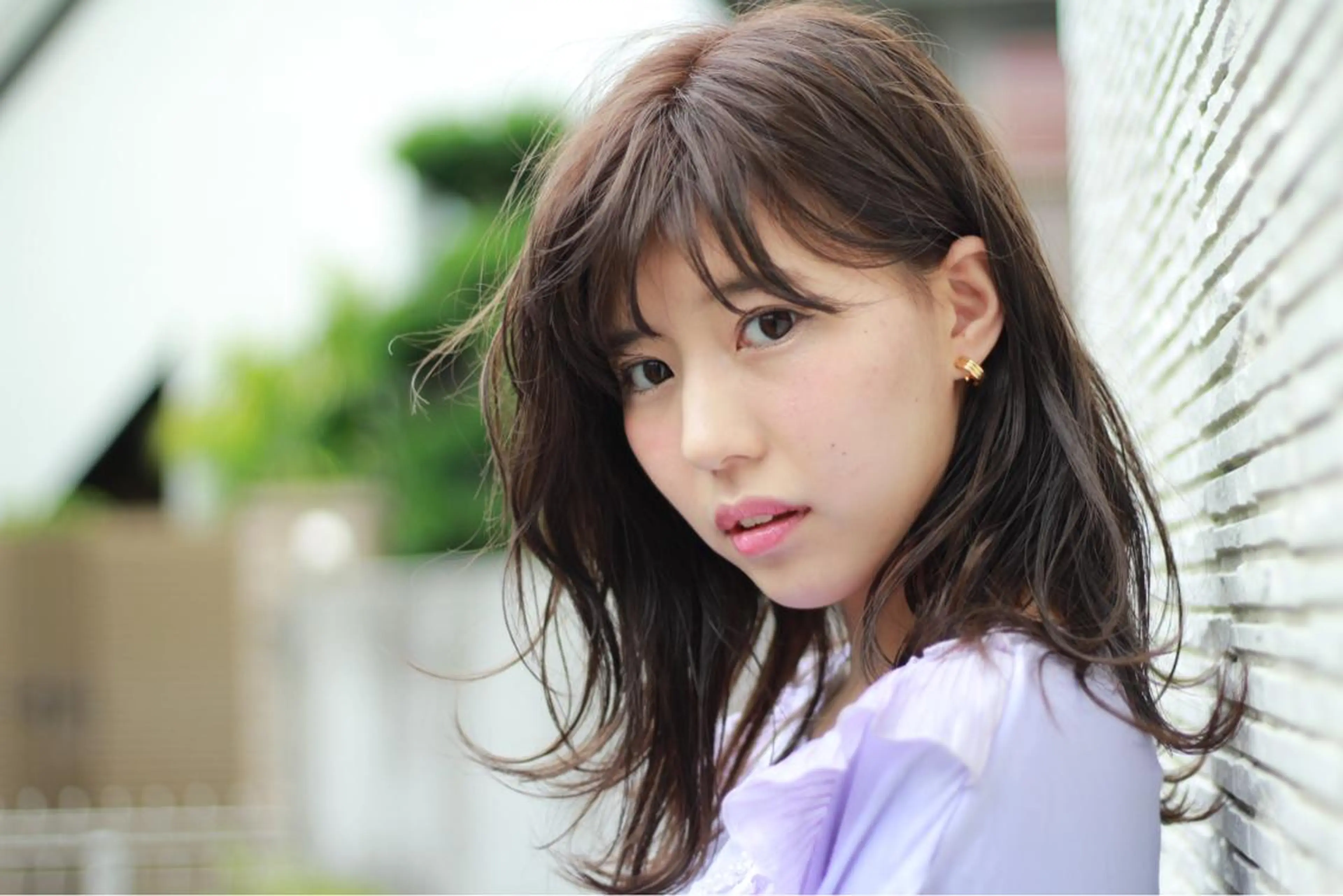 ミディアム 森 海のヘアスタイル