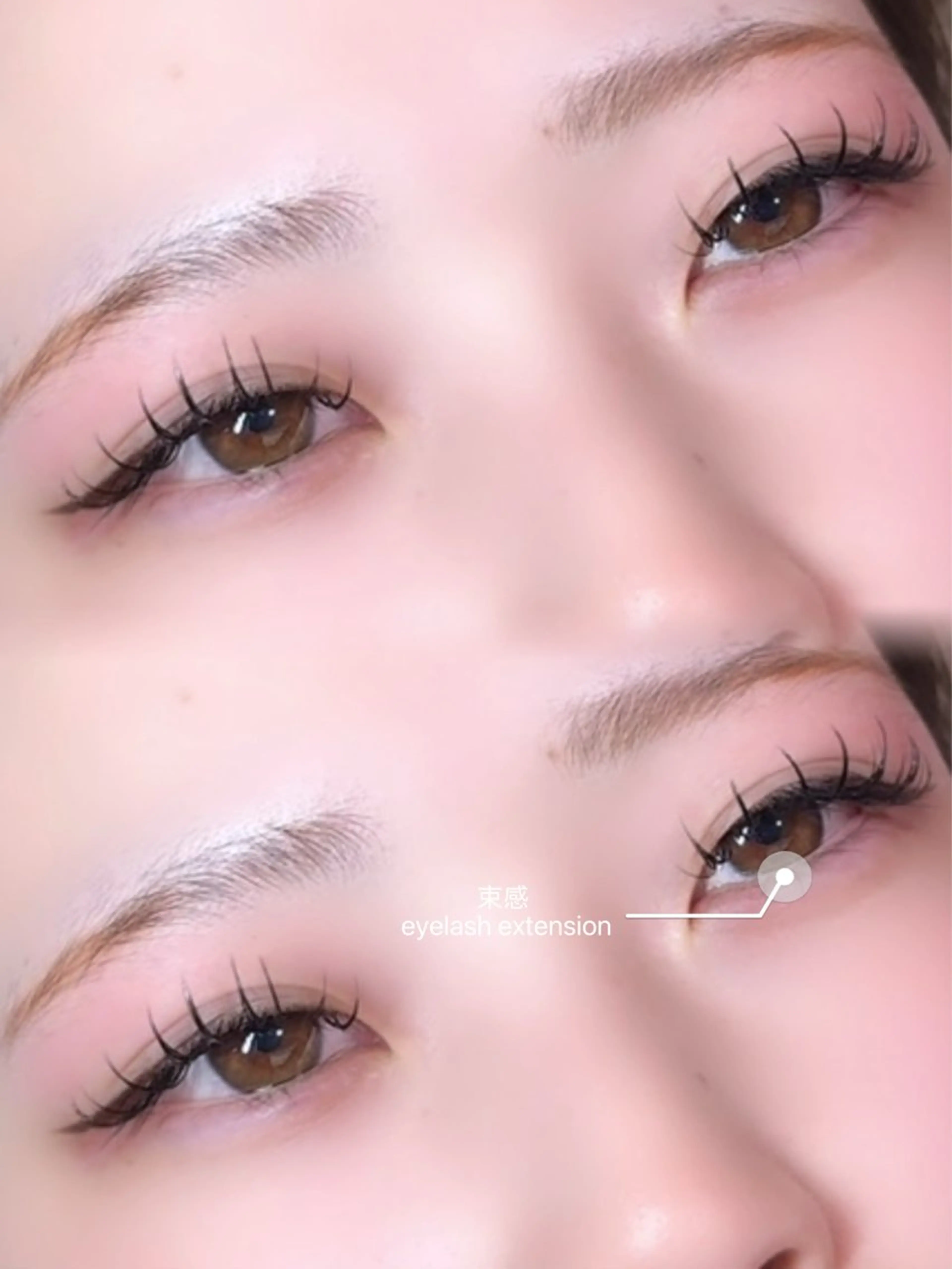 【🪞流行りの束感まつ毛🪞】フラットラッシュ140本4950円（オフ込み）🎀✨の写真