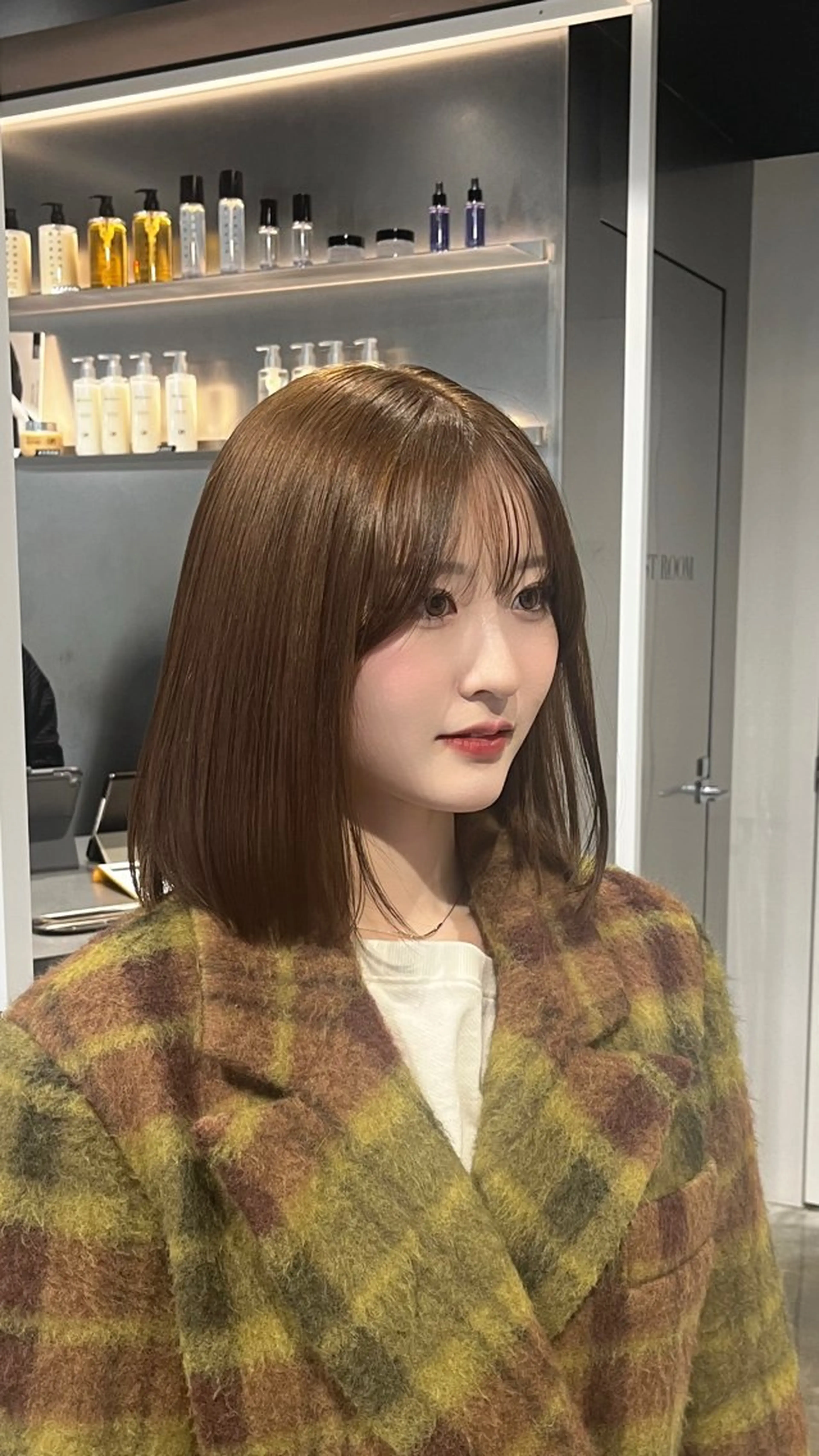 ダブルカラー✨️ ダメージ抑えつつ中明度カラー🎀の写真