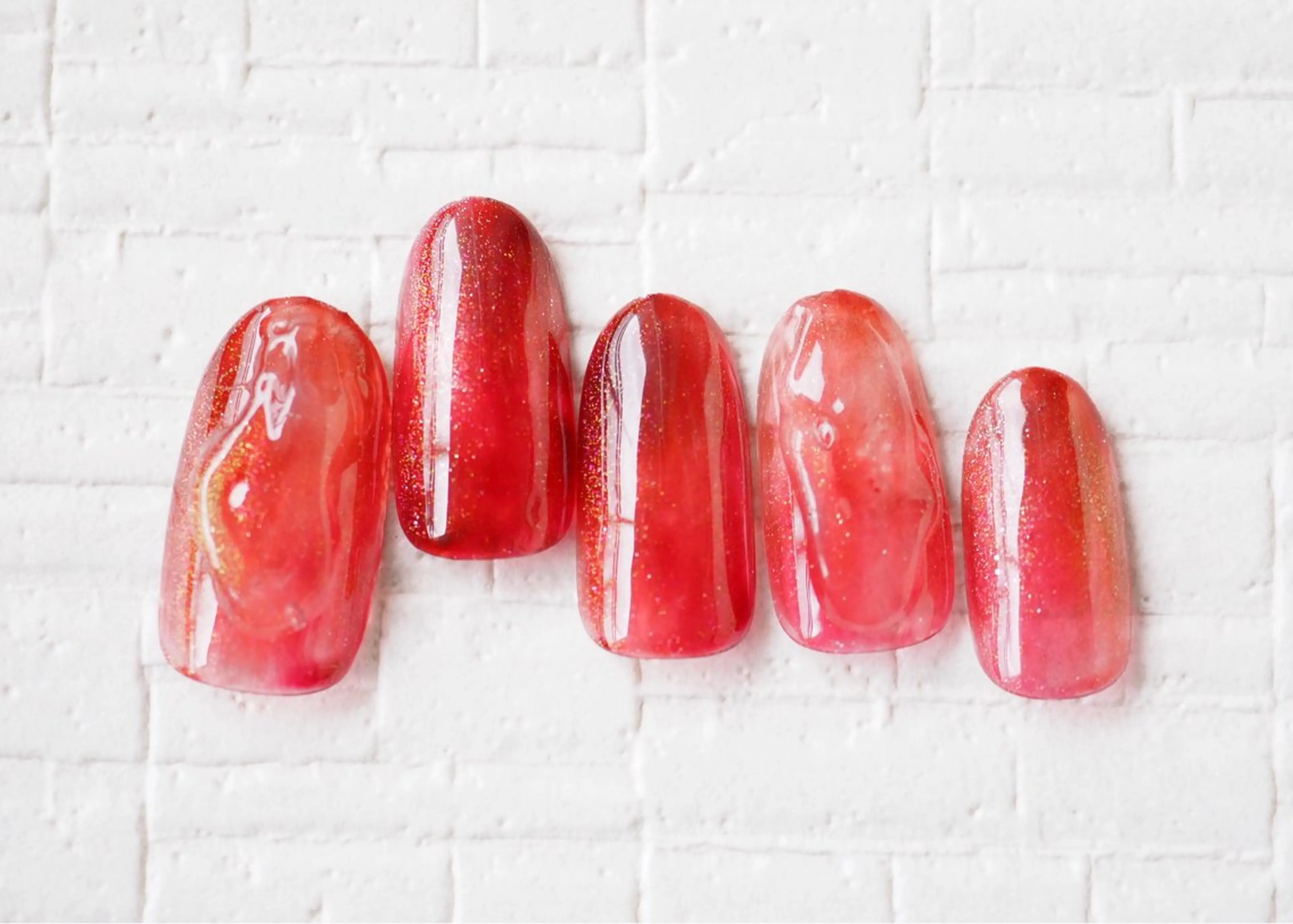 ネイル ハンドネイル トップネイリスト Ribbon立川店のネイルデザイン