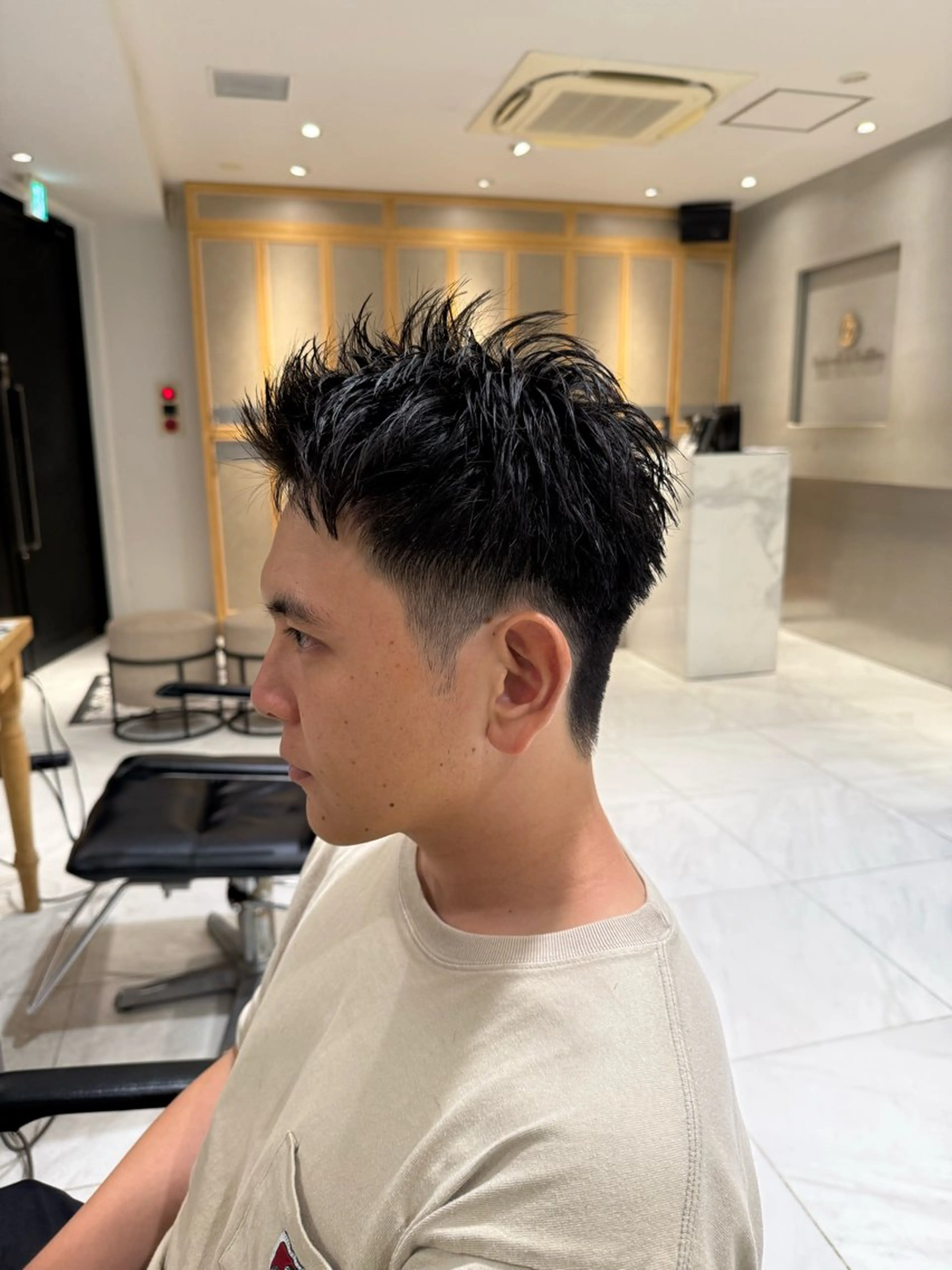 ショート メンズ カット 艶髪/ロングモデル 募集🫧terukaのヘアスタイル