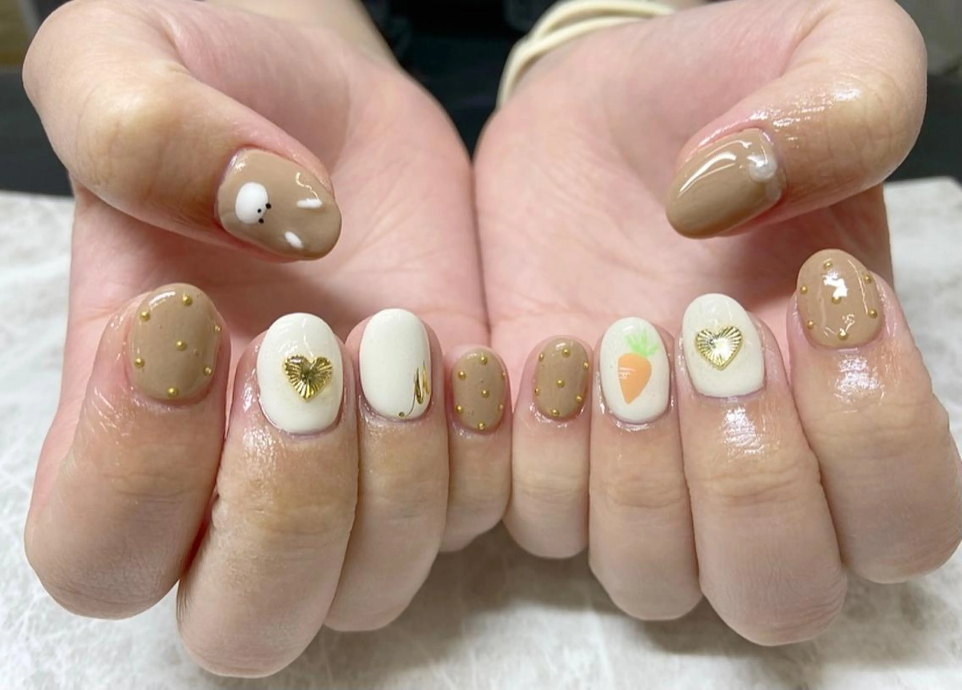 ネイル アートネイル フラッシュネイル マグネットネイル ミラーネイル 🧸熊谷 かほ🧸のネイルデザイン