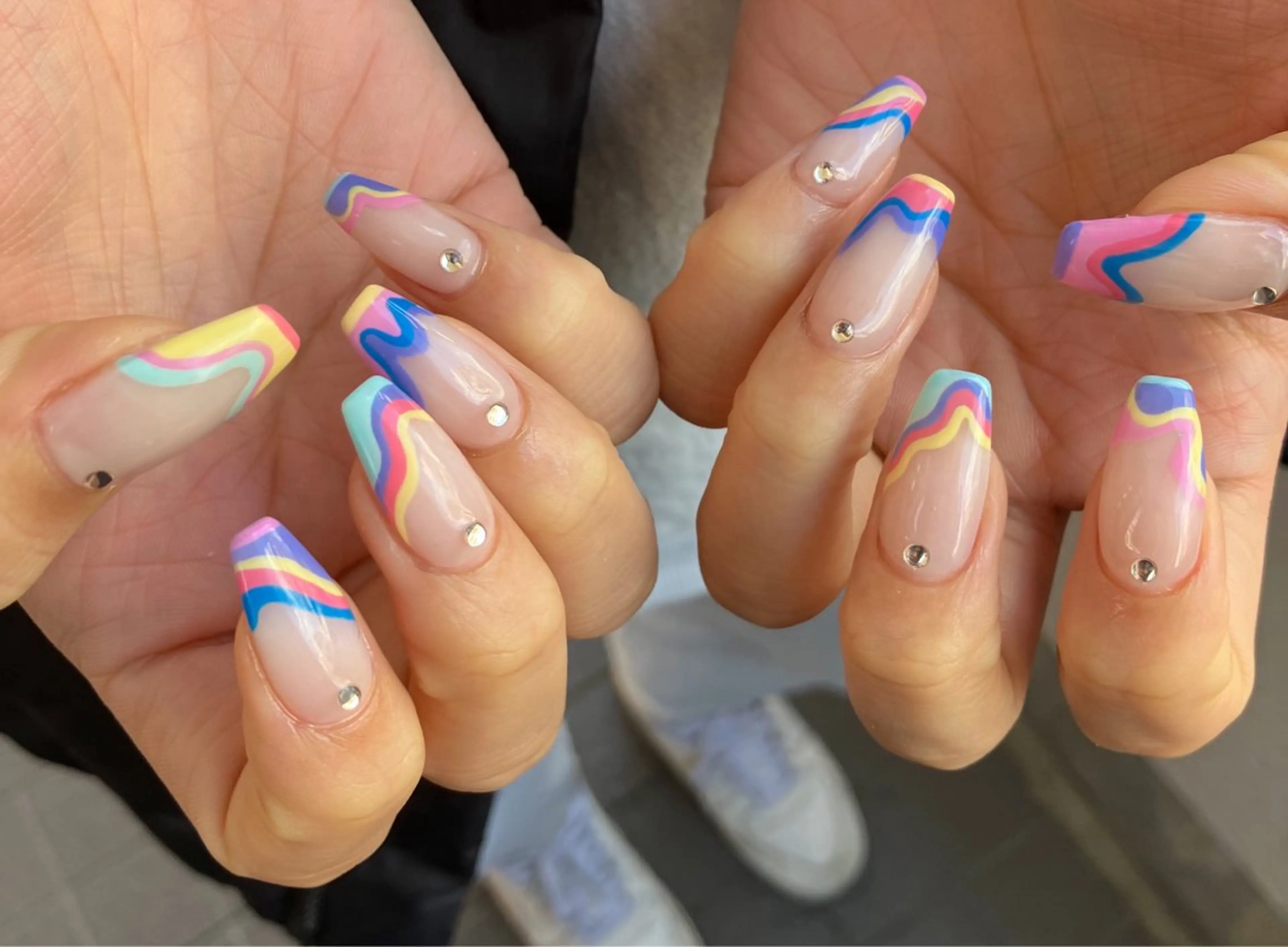 ネイル フレンチネイル ハンドネイル MeliMellow所属・MeliMellow mayaのネイルデザイン