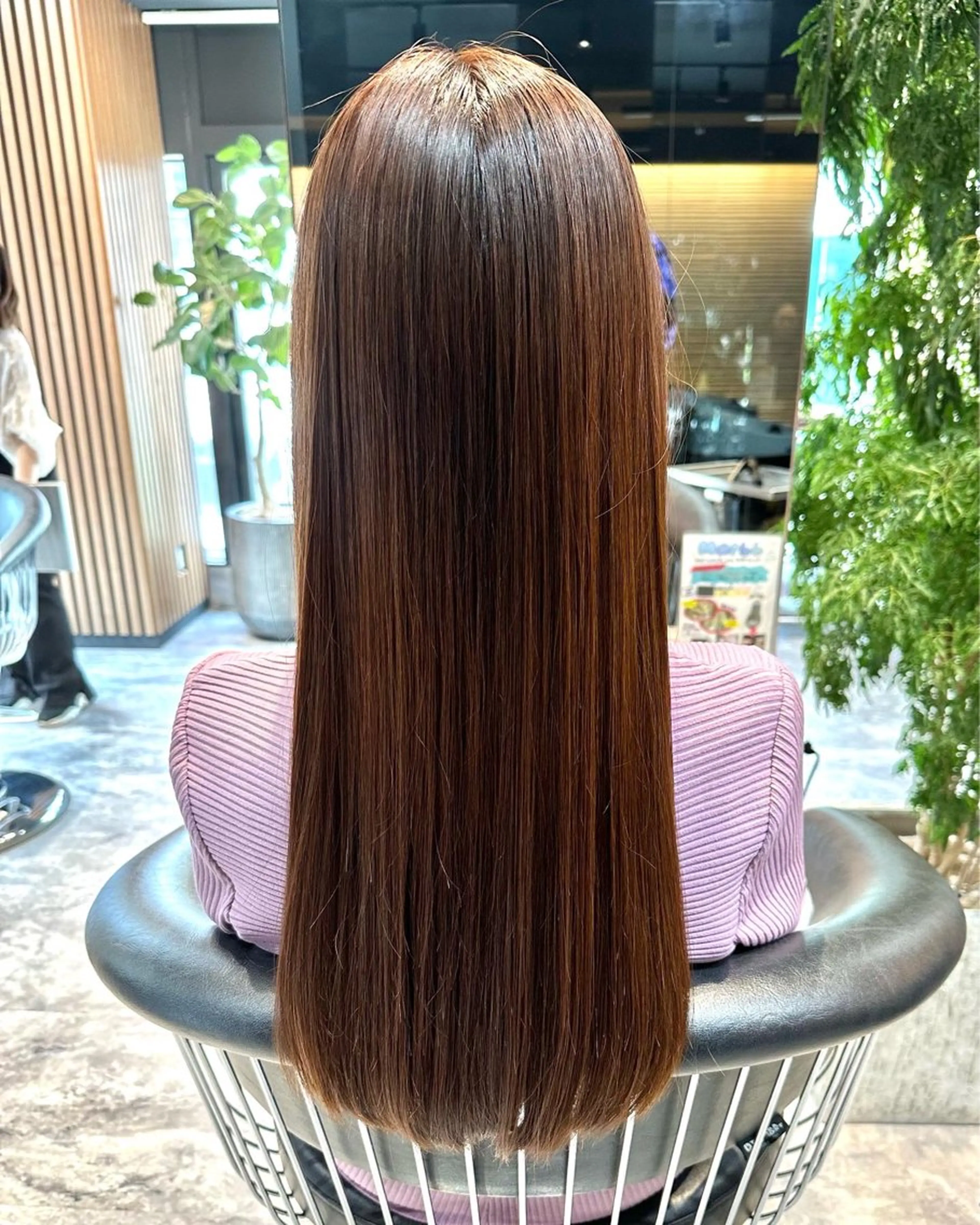 🤍髪質改善ミネコラトリートメント+骨格矯正カット+スパ¥25300→¥18480の写真