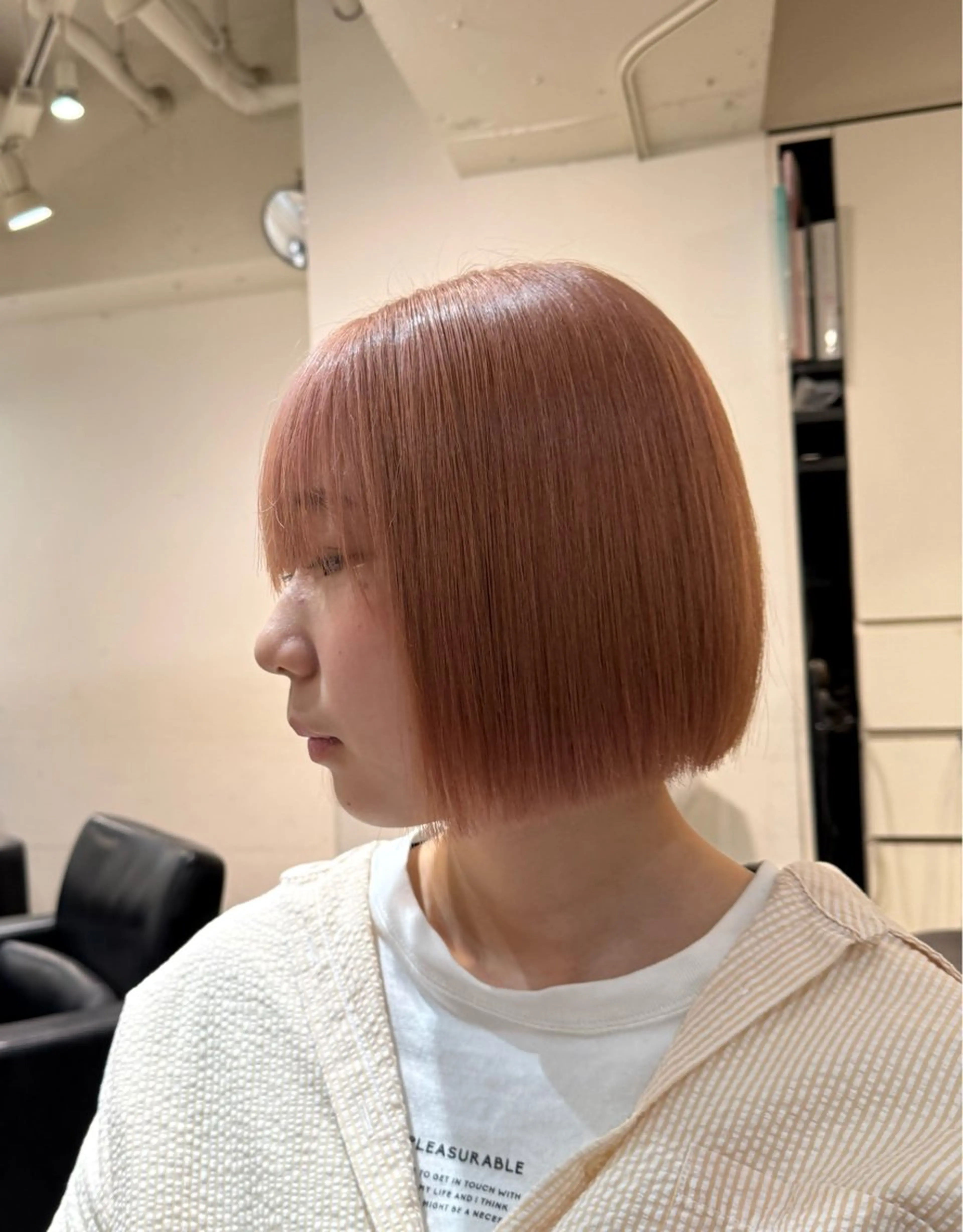 ショート ボブ WELLY  TOKYO所属・🌈レイヤーカット/ ハイトーン🌈タクマのヘアスタイル