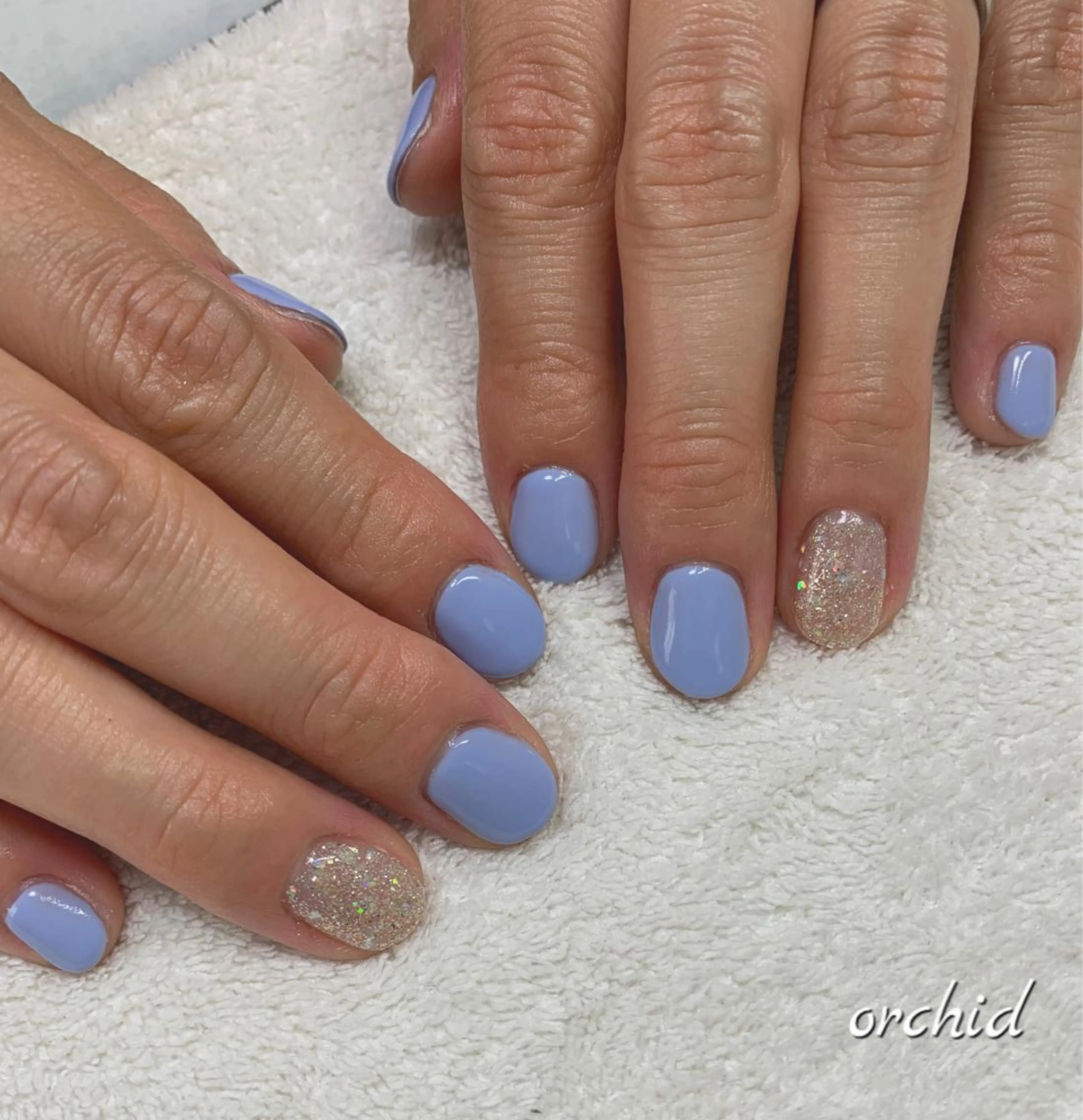 ネイル ハンドネイル フットネイル orchid ♡オーキッドのネイルデザイン