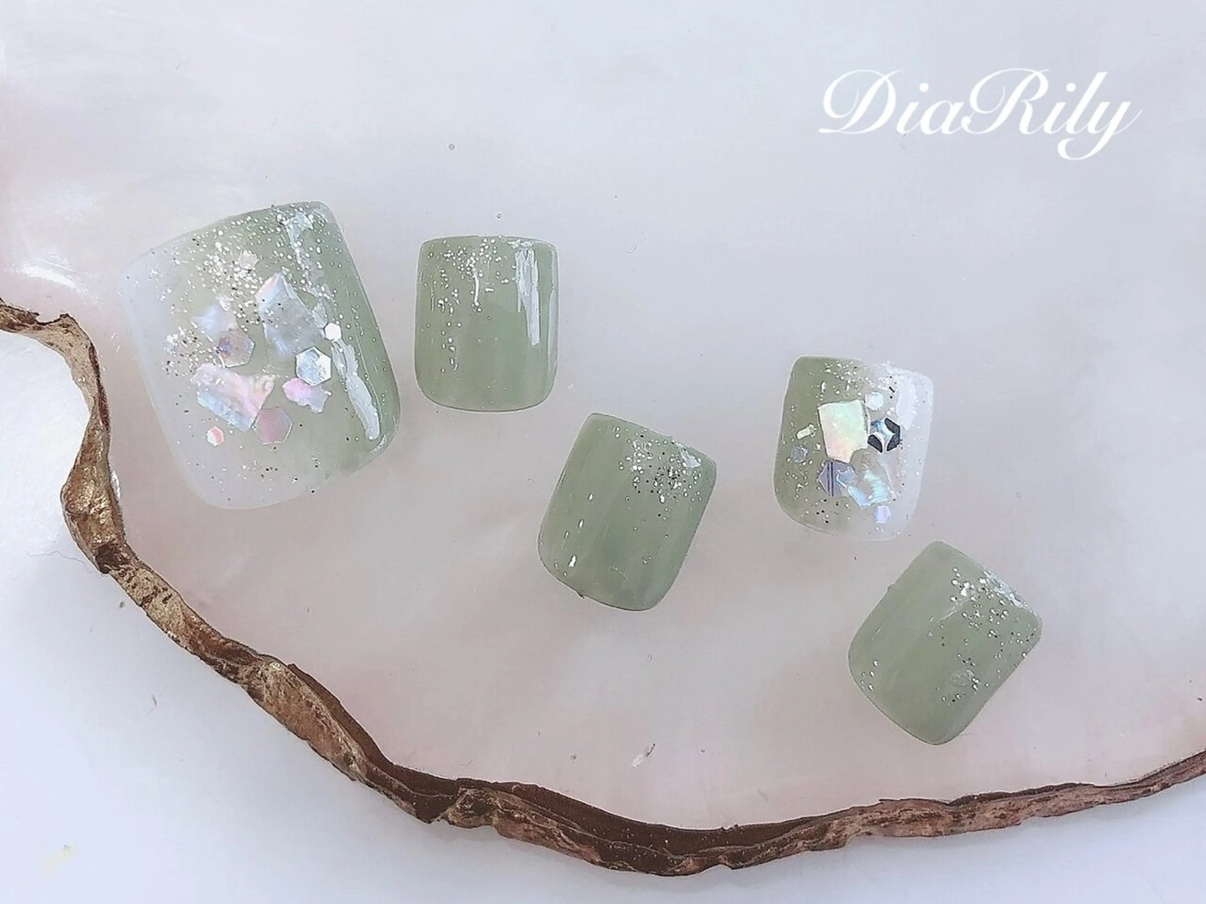 ネイル アートネイル フットネイル フットネイル DiaRily所属・diarily はるひのネイルデザイン