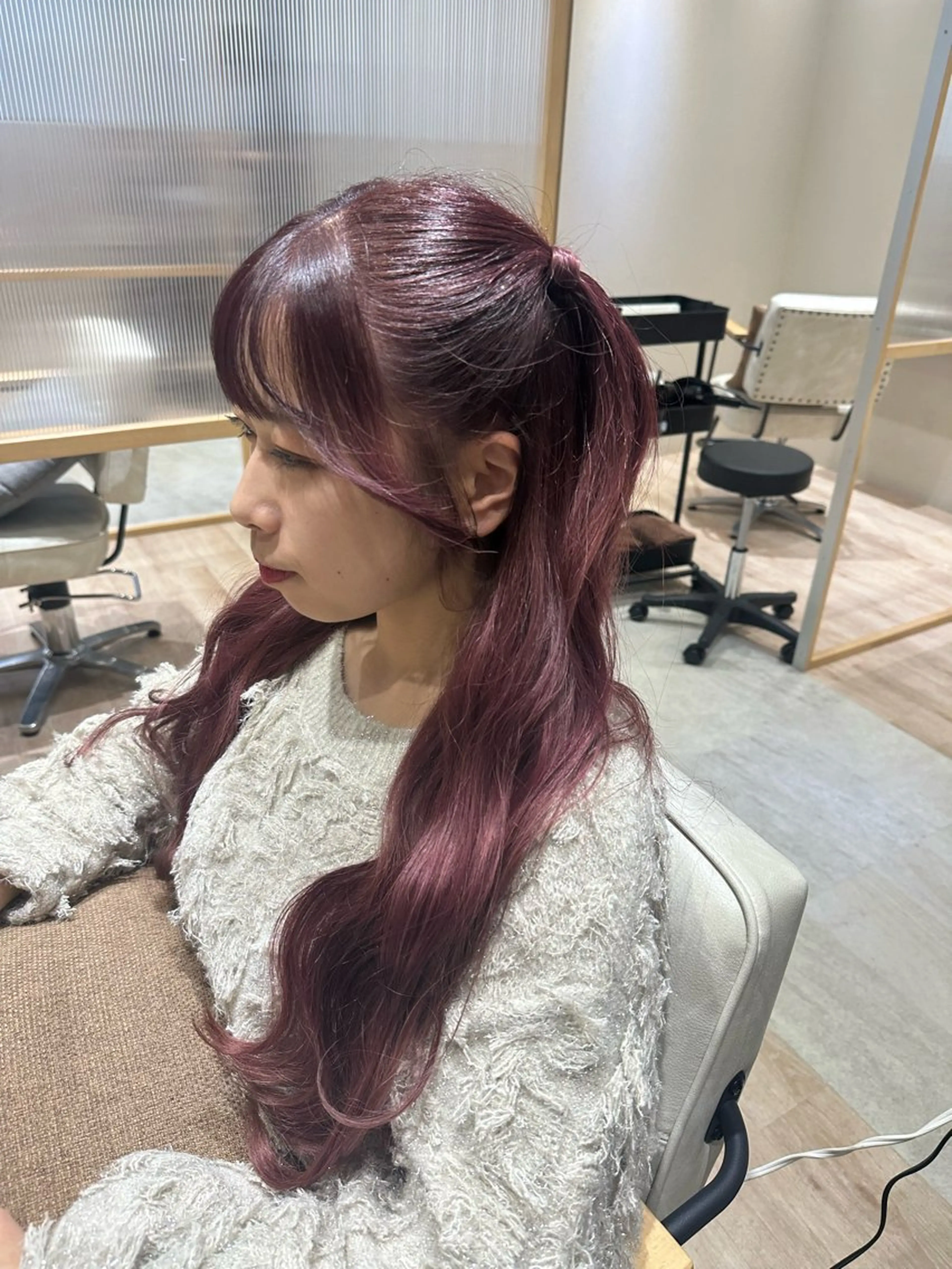 ヘアアレンジ カット ヘアセット 中村 友莉夏のヘアスタイル