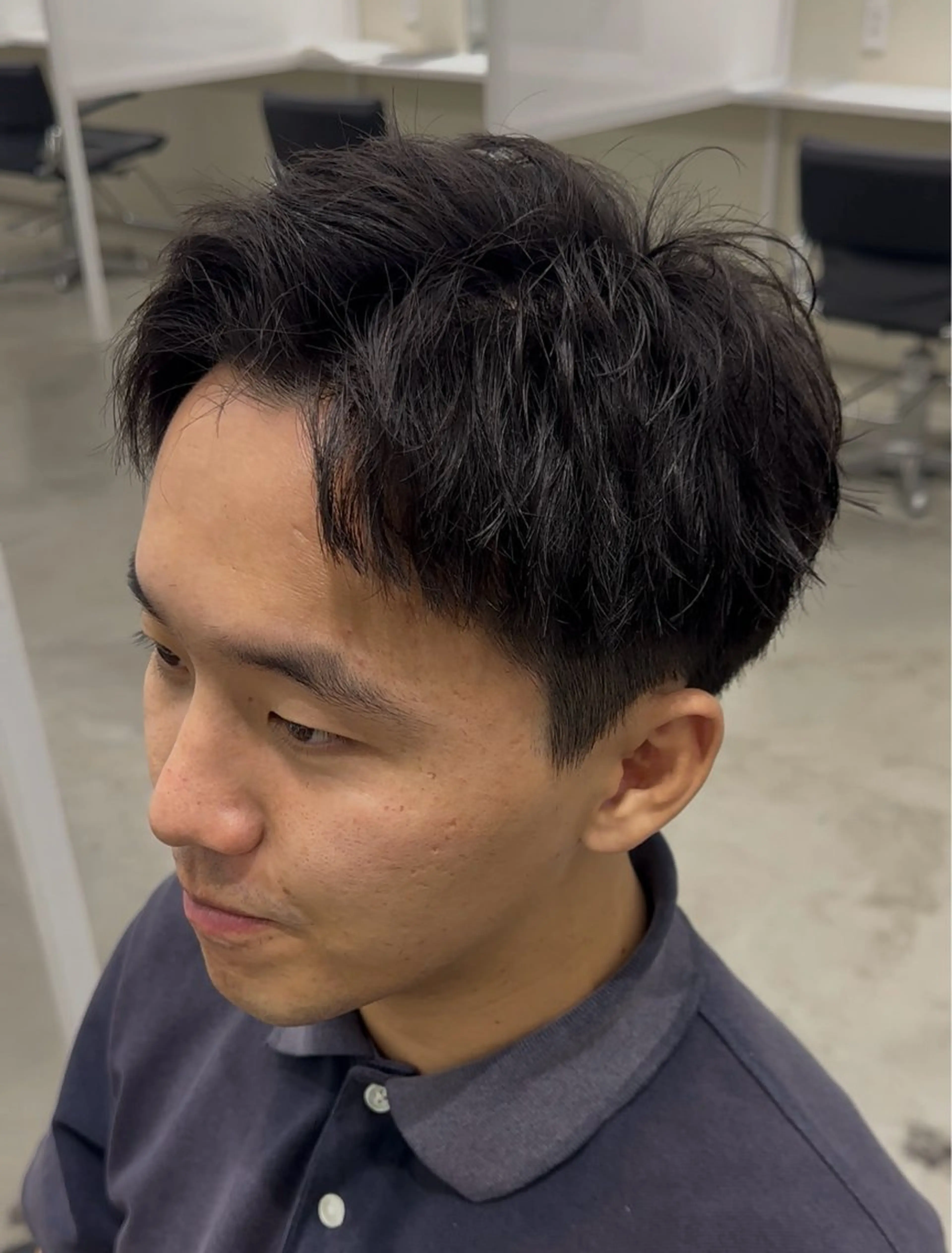 パーマ メンズ カット 加藤 拓海のヘアスタイル