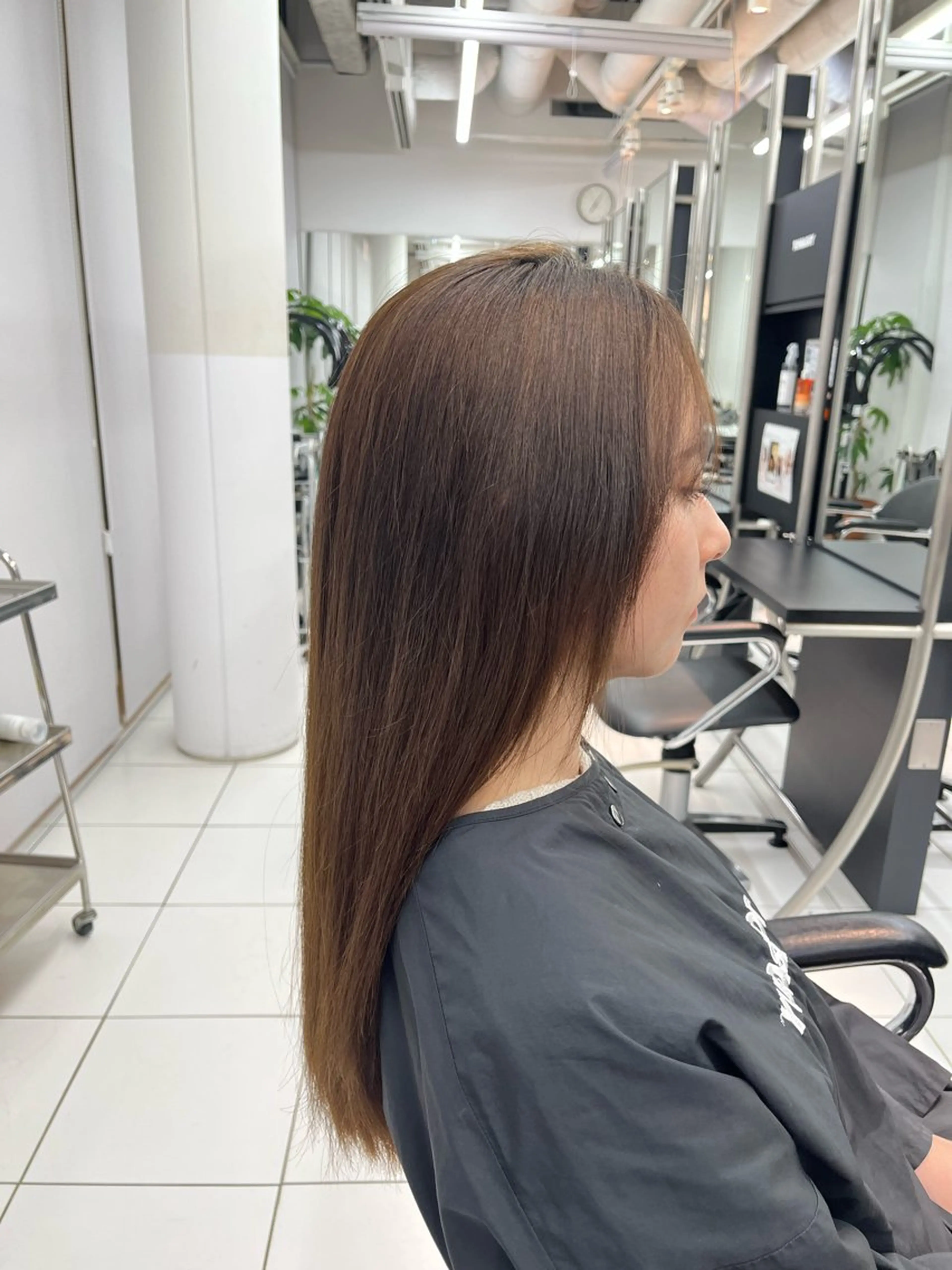 ロング パーマ ストレートパーマ 石毛 大翔のヘアスタイル