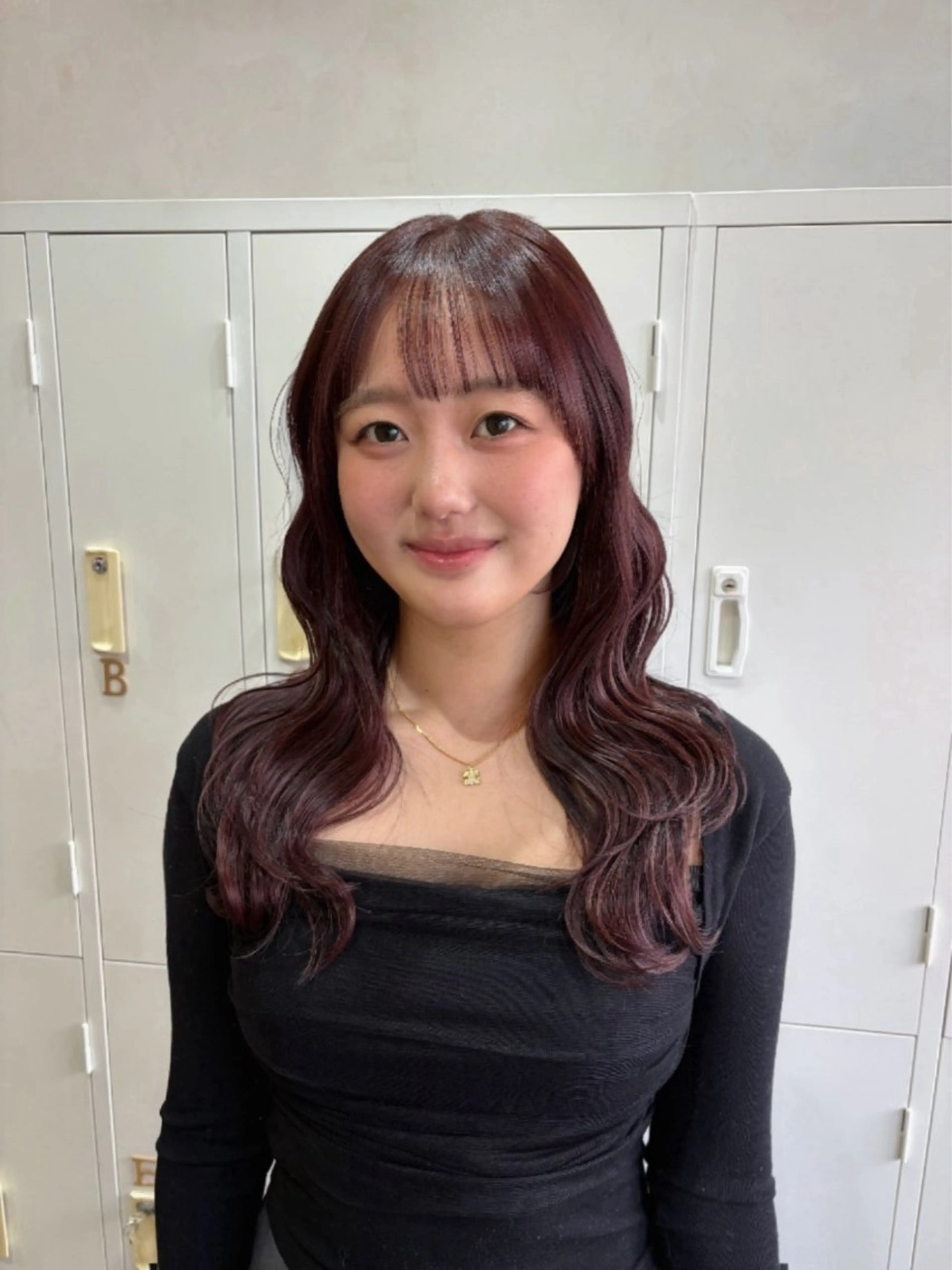 ロング カラー ヘアアレンジ トリートメント カット トリートメント ヘアセット ROMEO  京橋店 藤井 碧羽のヘアスタイル