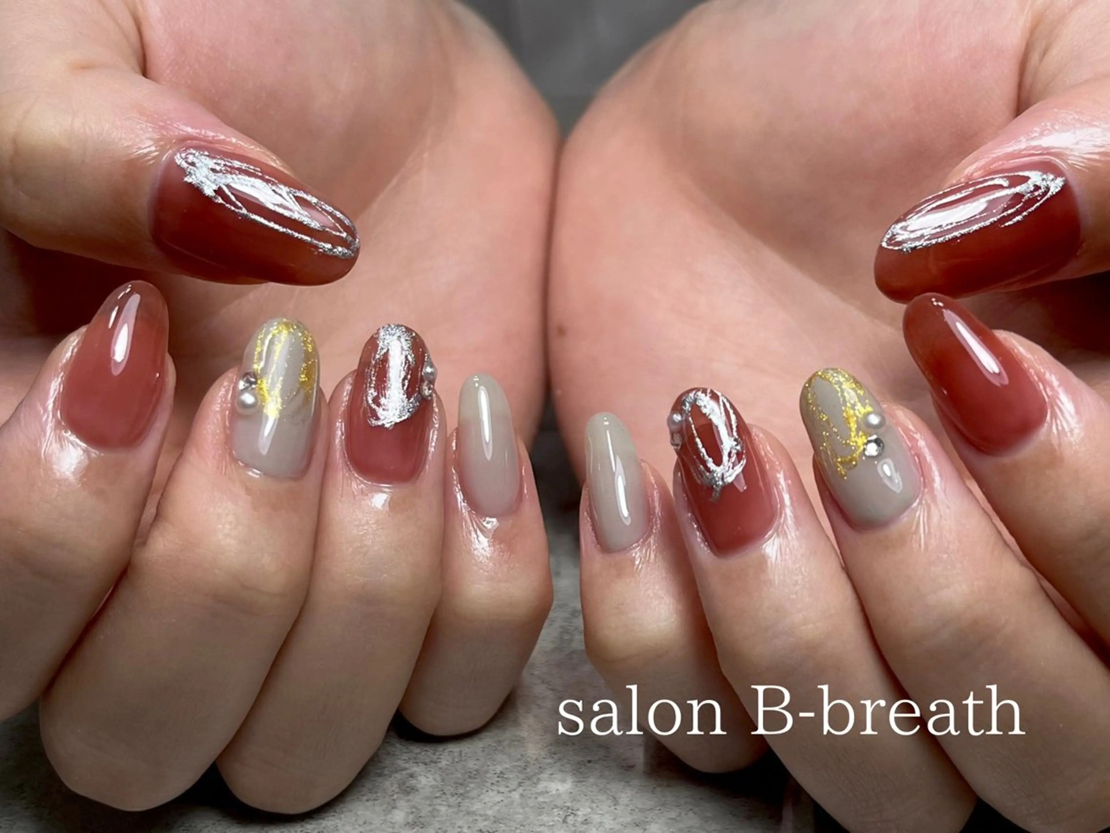 ネイル ハンドネイル salon B-breathのネイルデザイン