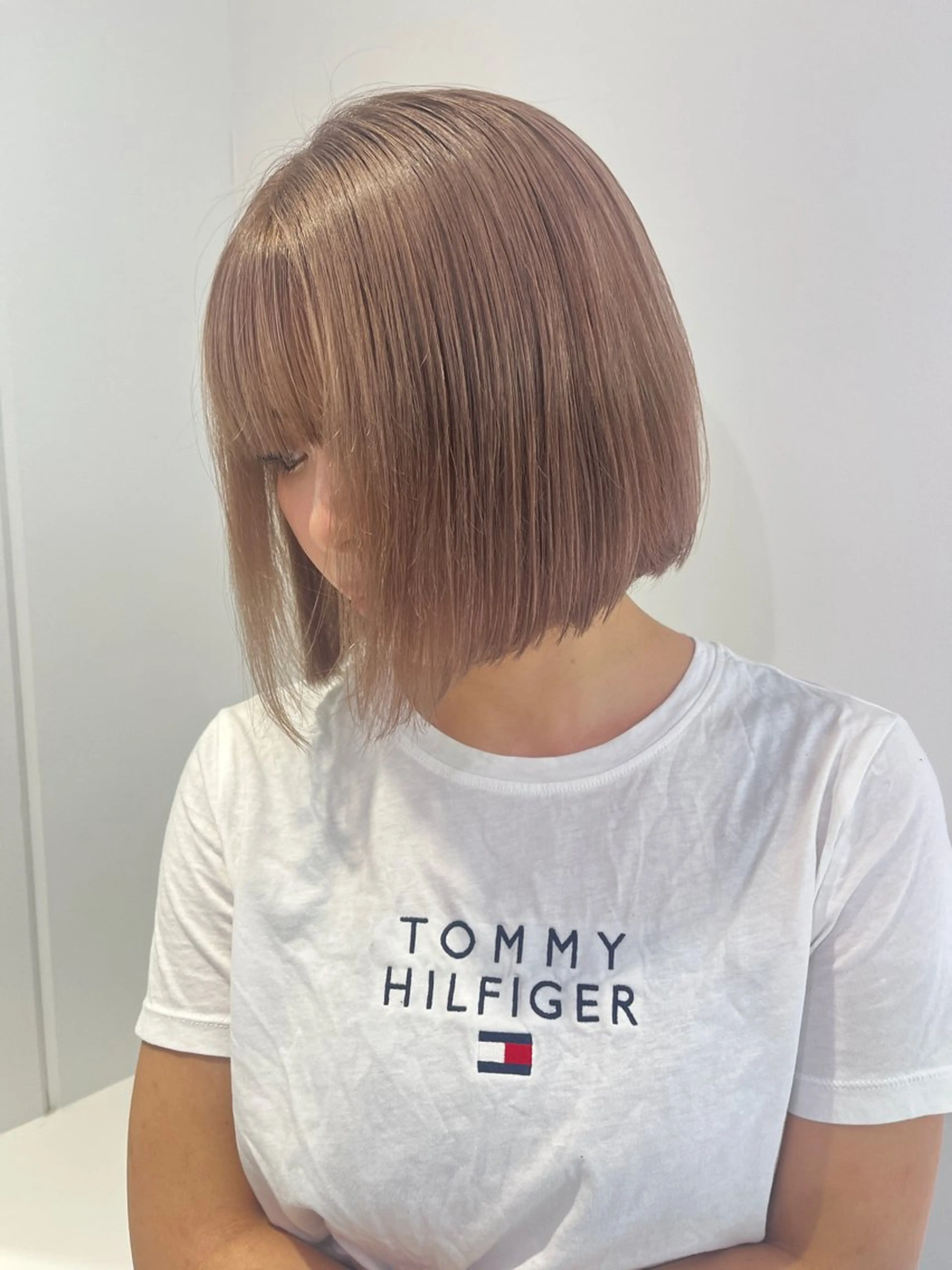 【1月カラーリスト試験モデル✅】1月16日20:00​〜​🛁全頭ブリーチ+カラー🧸🍼の写真