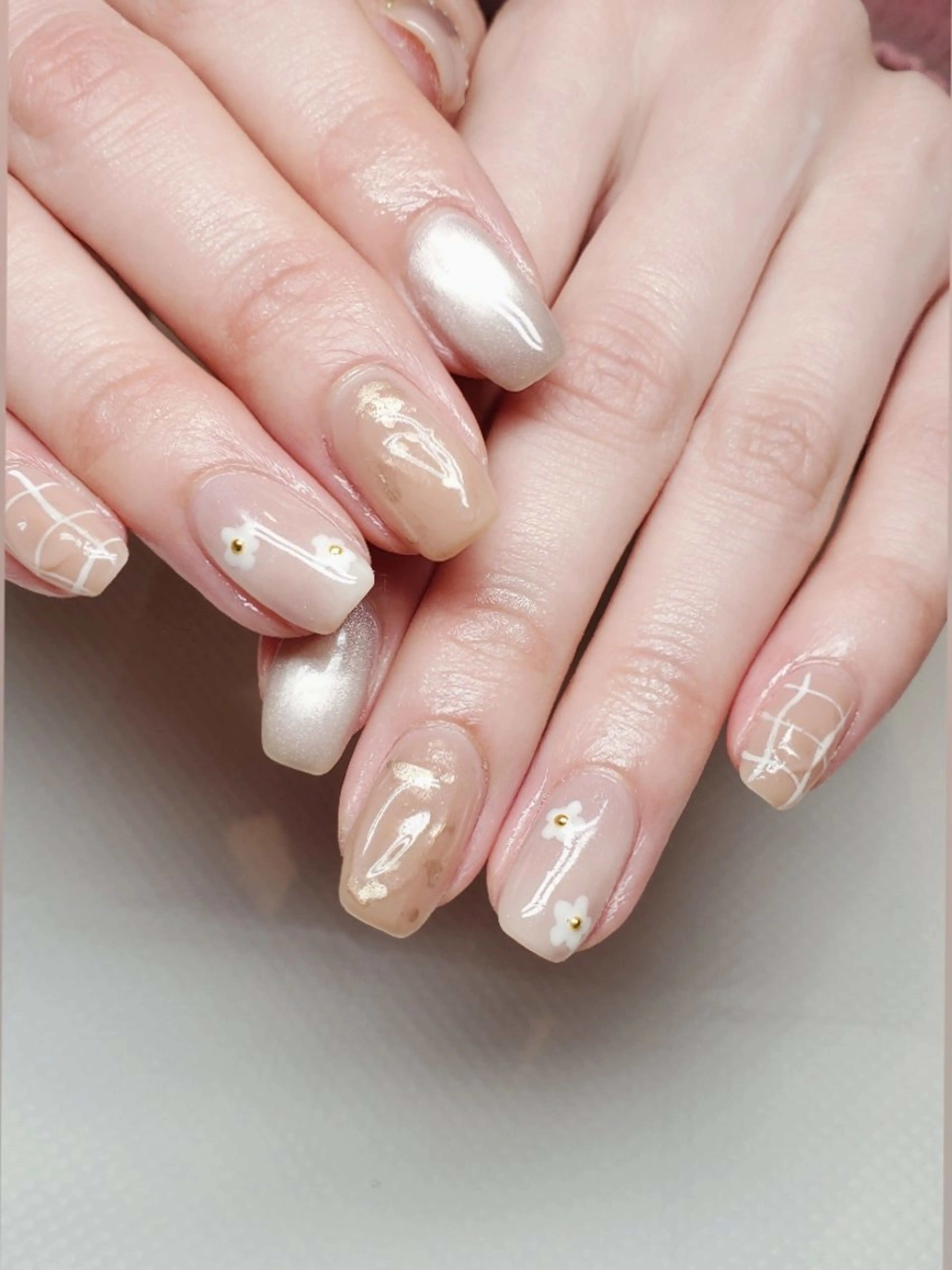 ネイル ハンドネイル ୨୧arc マツダ୨୧のネイルデザイン