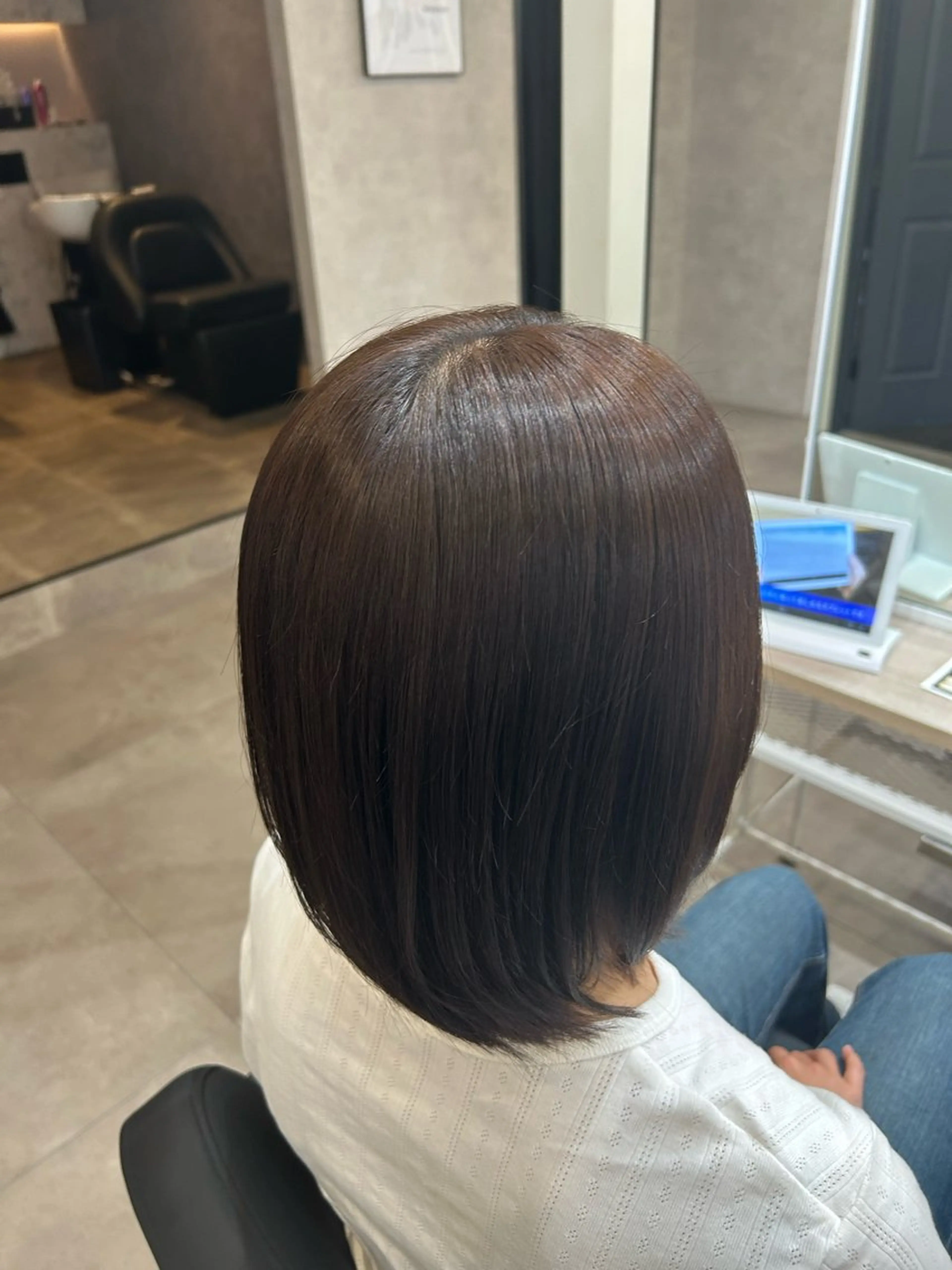 ショート カラー カット ヘアカラー 石原 侑季のヘアスタイル