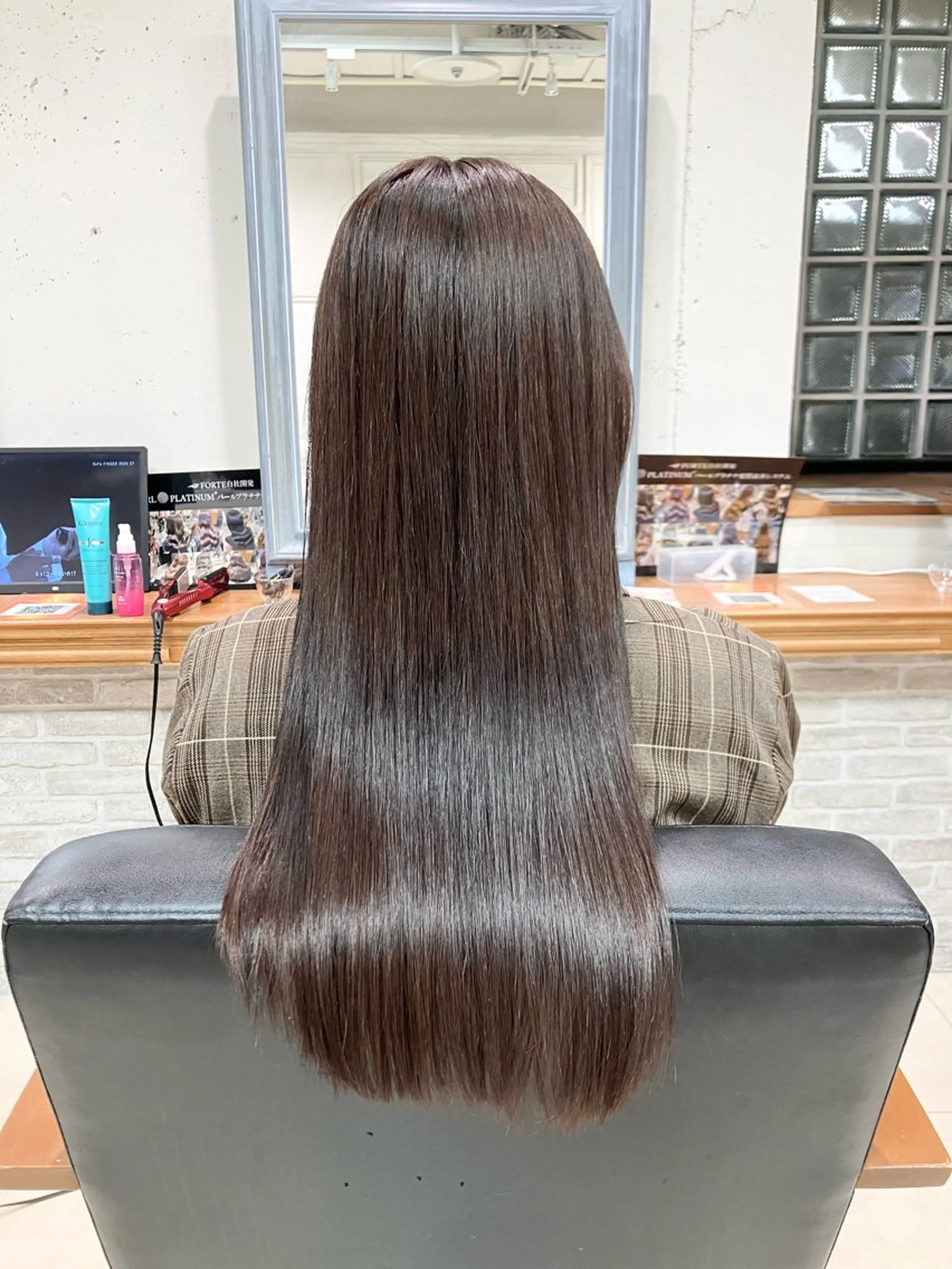 ロング カラー 透明感つやカラー🎀 ／マツエクのヘアスタイル