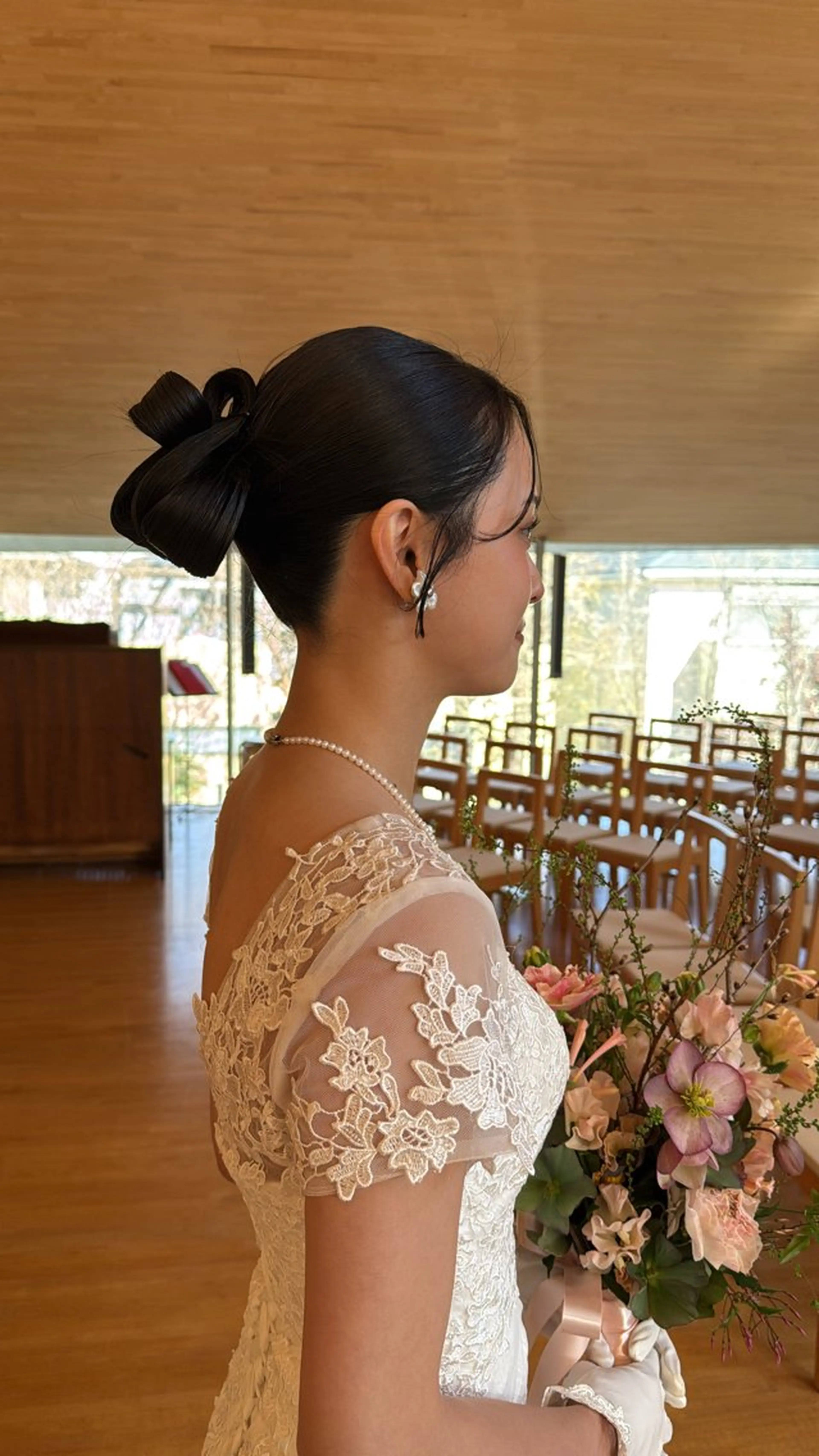 セミロング ヘアセット 韓国/ヘアアレンジ/ 髪質改善/夏美のヘアスタイル