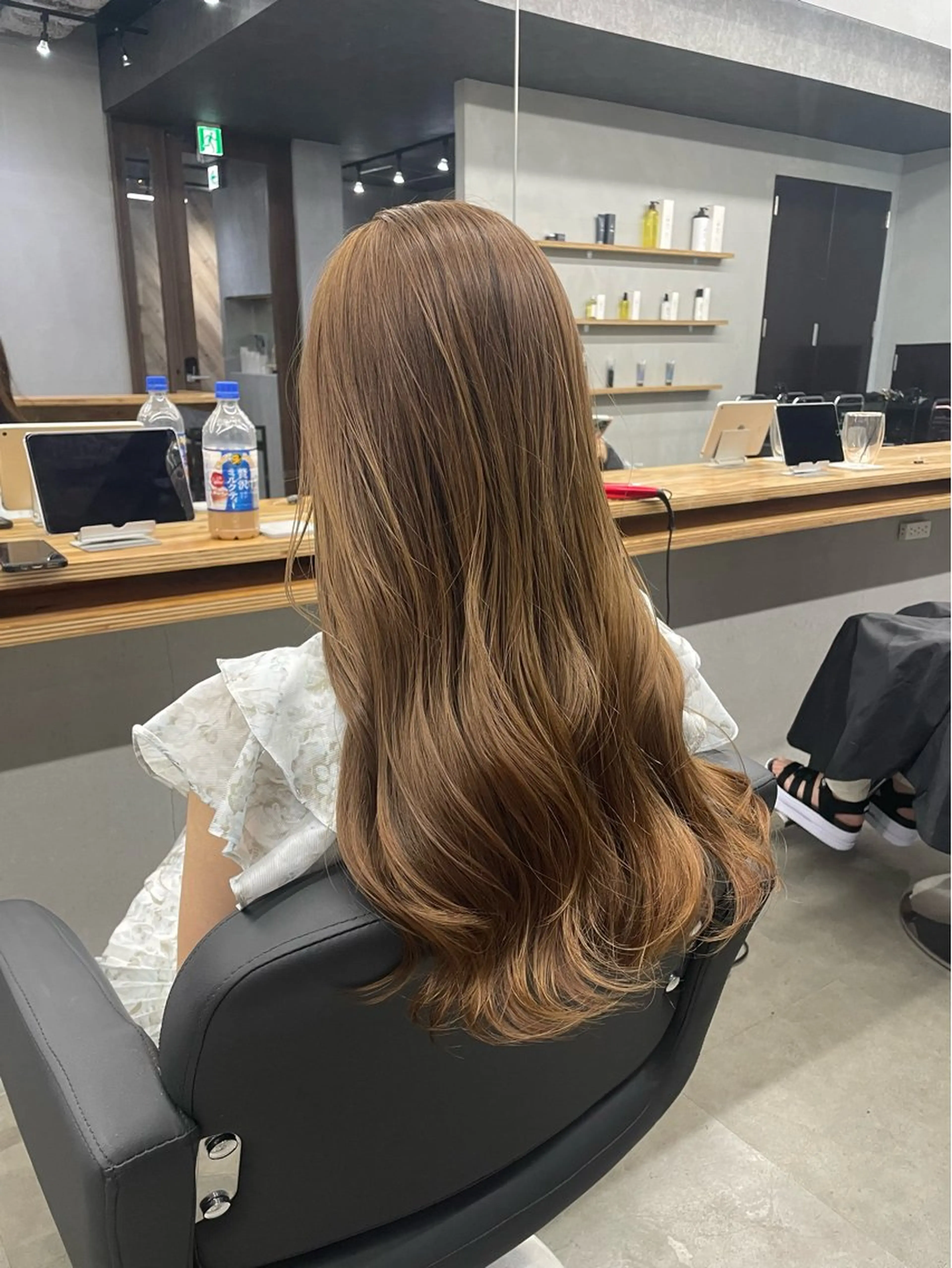 ロング カット ヘアカラー トリートメント ひより /Nのヘアスタイル