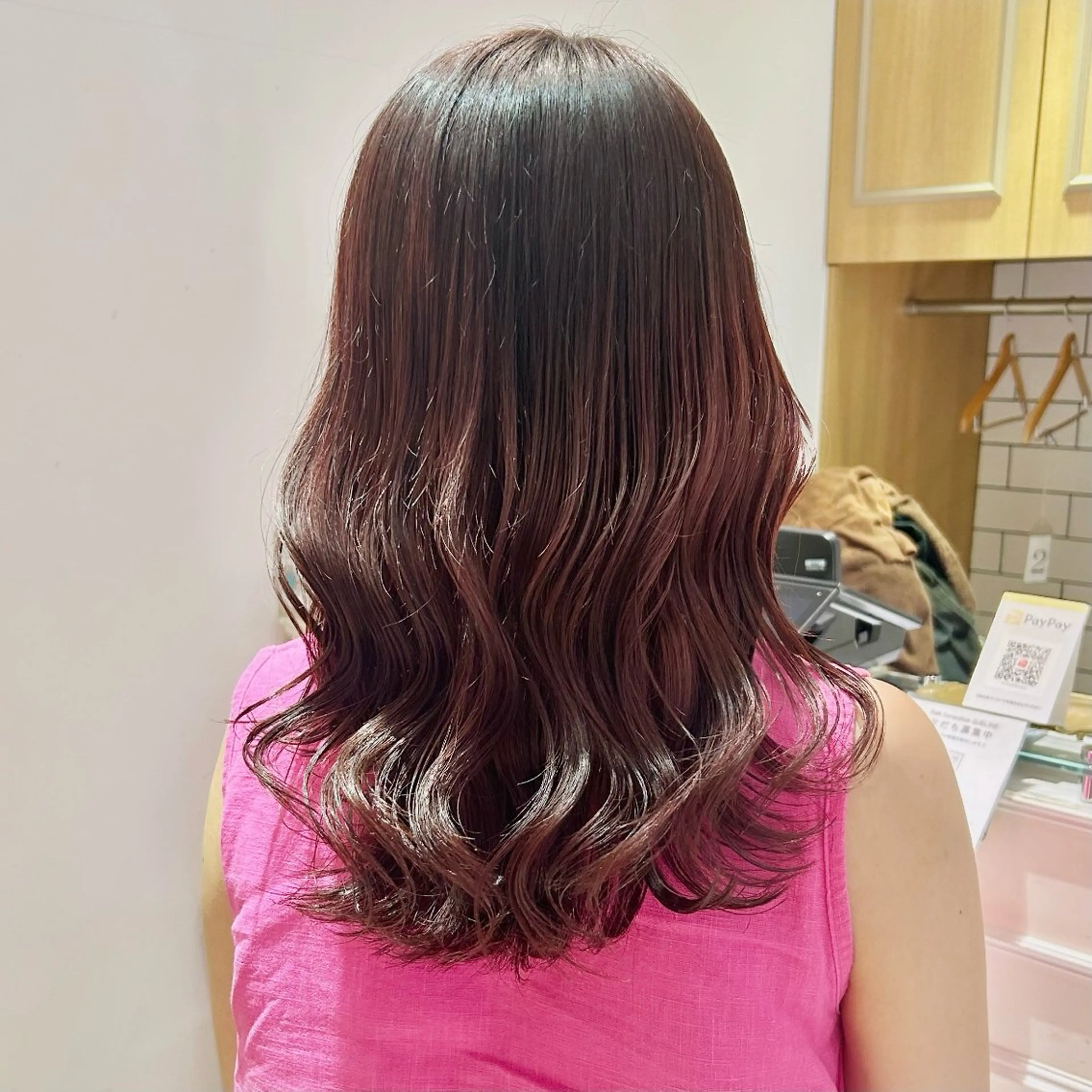 ロング カラー ヘアアレンジ カット ヘアカラー トリートメント 吉水 彩乃 /ボブ/透明感カラーのヘアスタイル