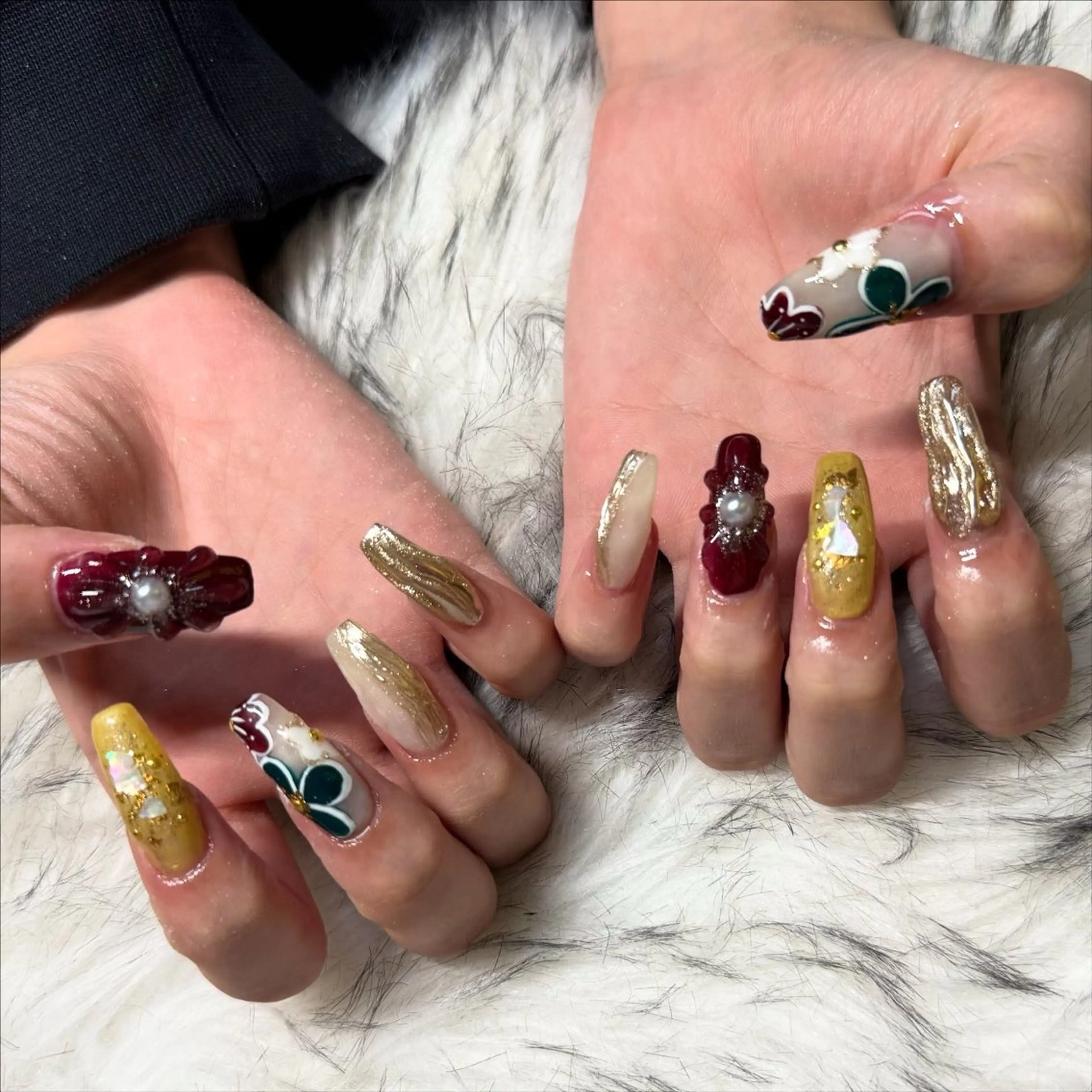 ロング ハンドネイル mao .のネイルデザイン