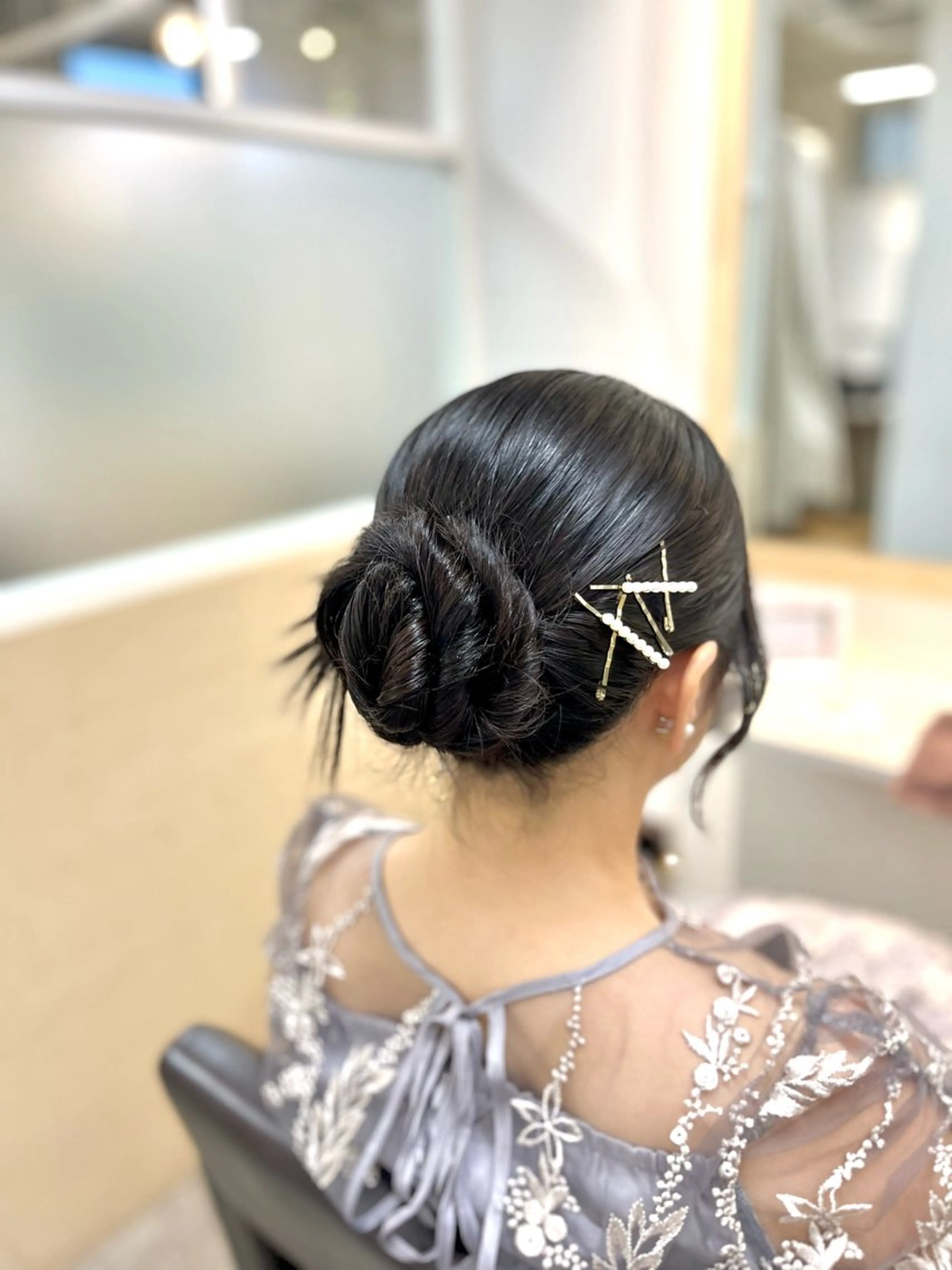 ヘアアレンジ 似合わせヘアメイク 💐オダギリチアキのヘアスタイル