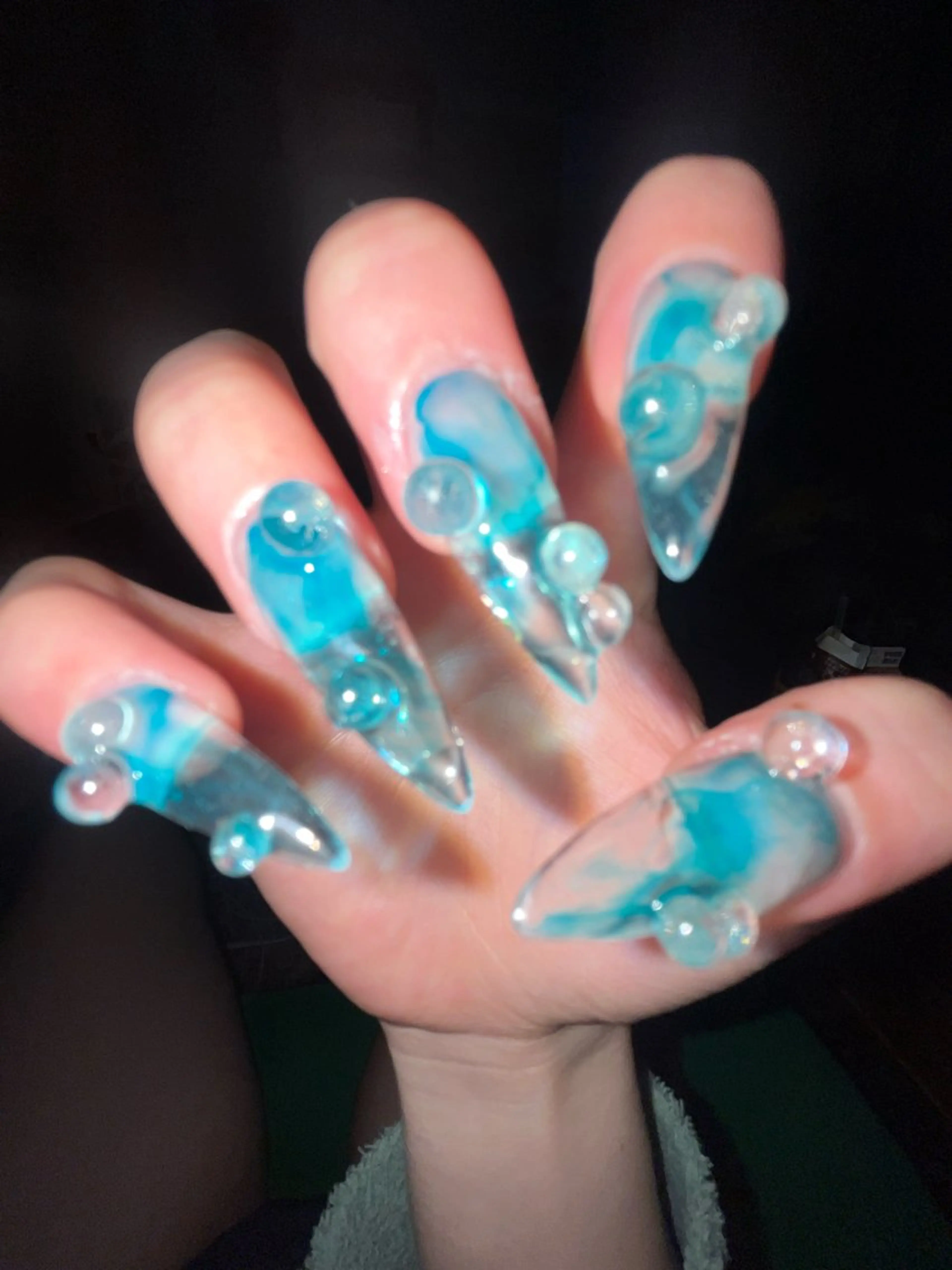 ネイル 文 /個性派ネイルのネイルデザイン