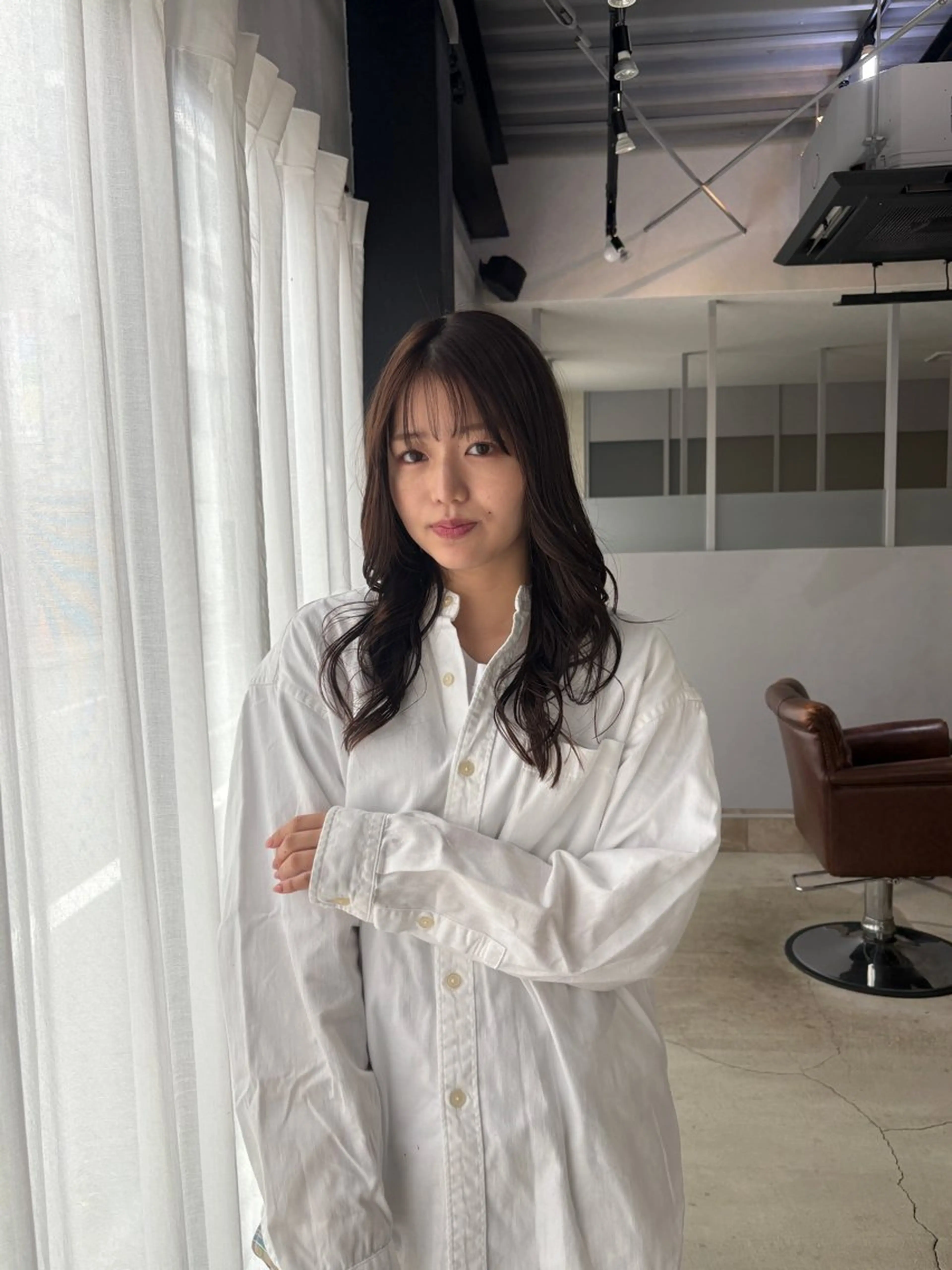 セミロング カラー ヘアカラー 京都/カラー/松野 翔のヘアスタイル