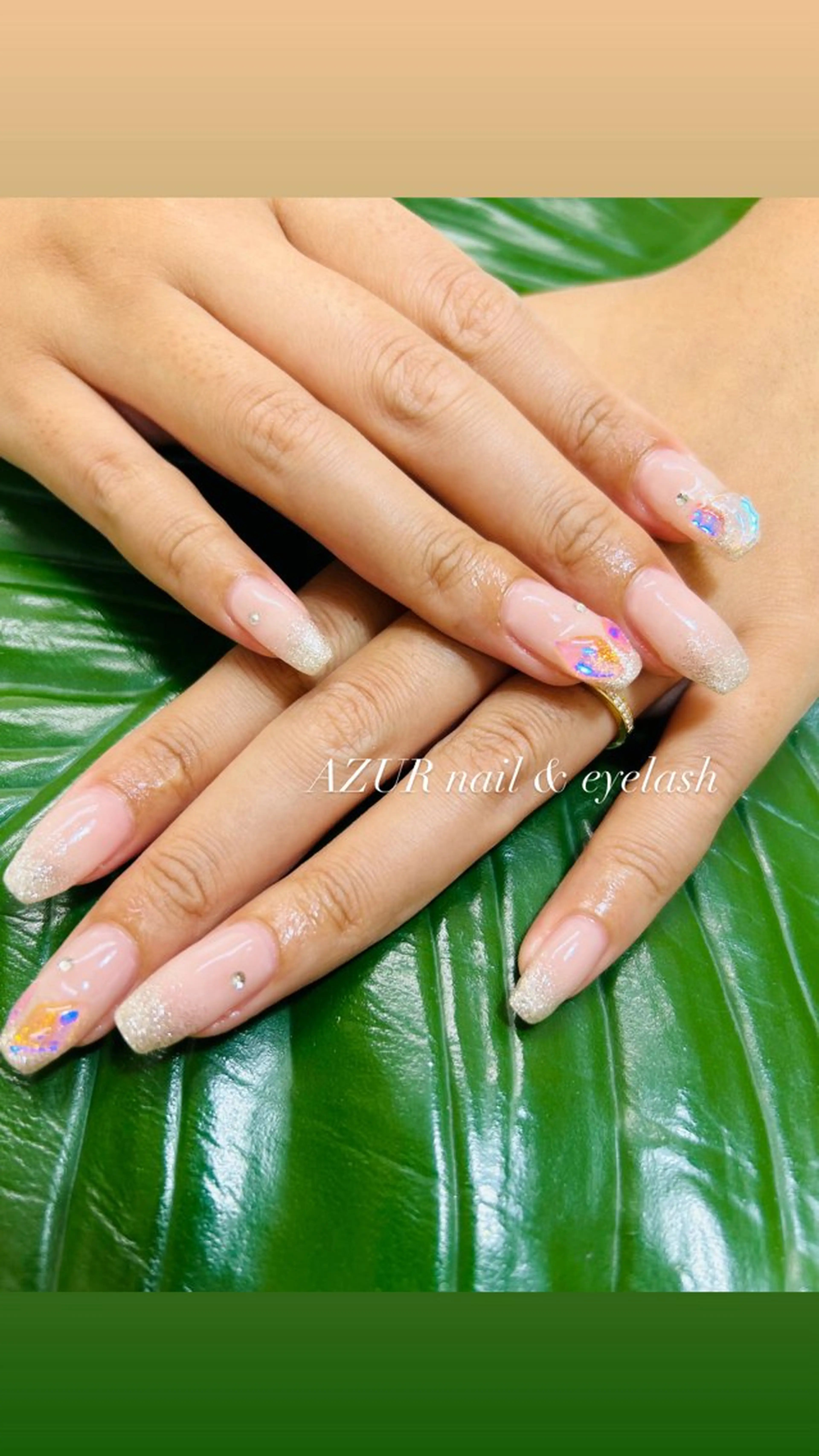 ネイル AZUR N&eyelashのネイルデザイン