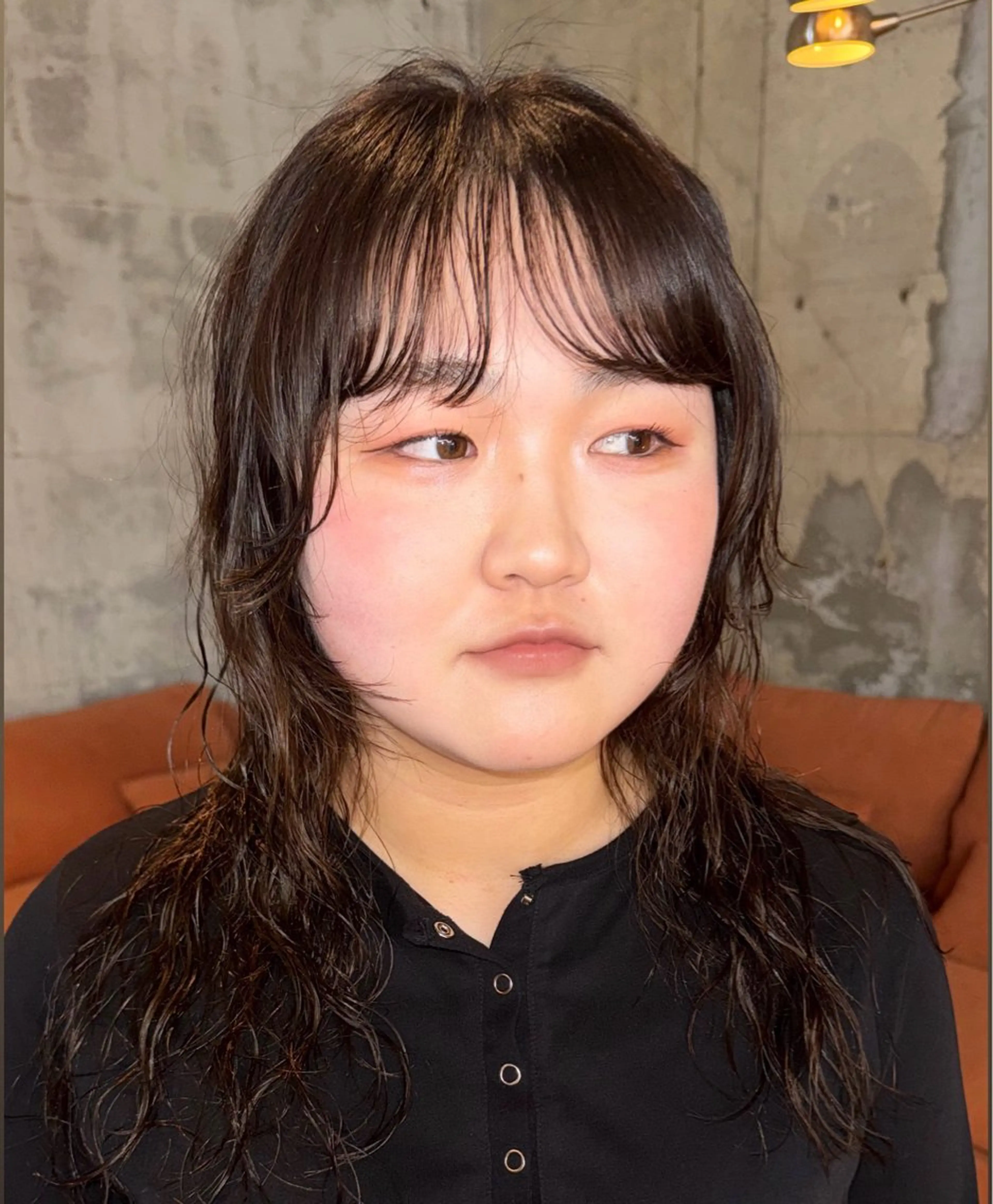 パーマ 澁谷 咲映のヘアスタイル