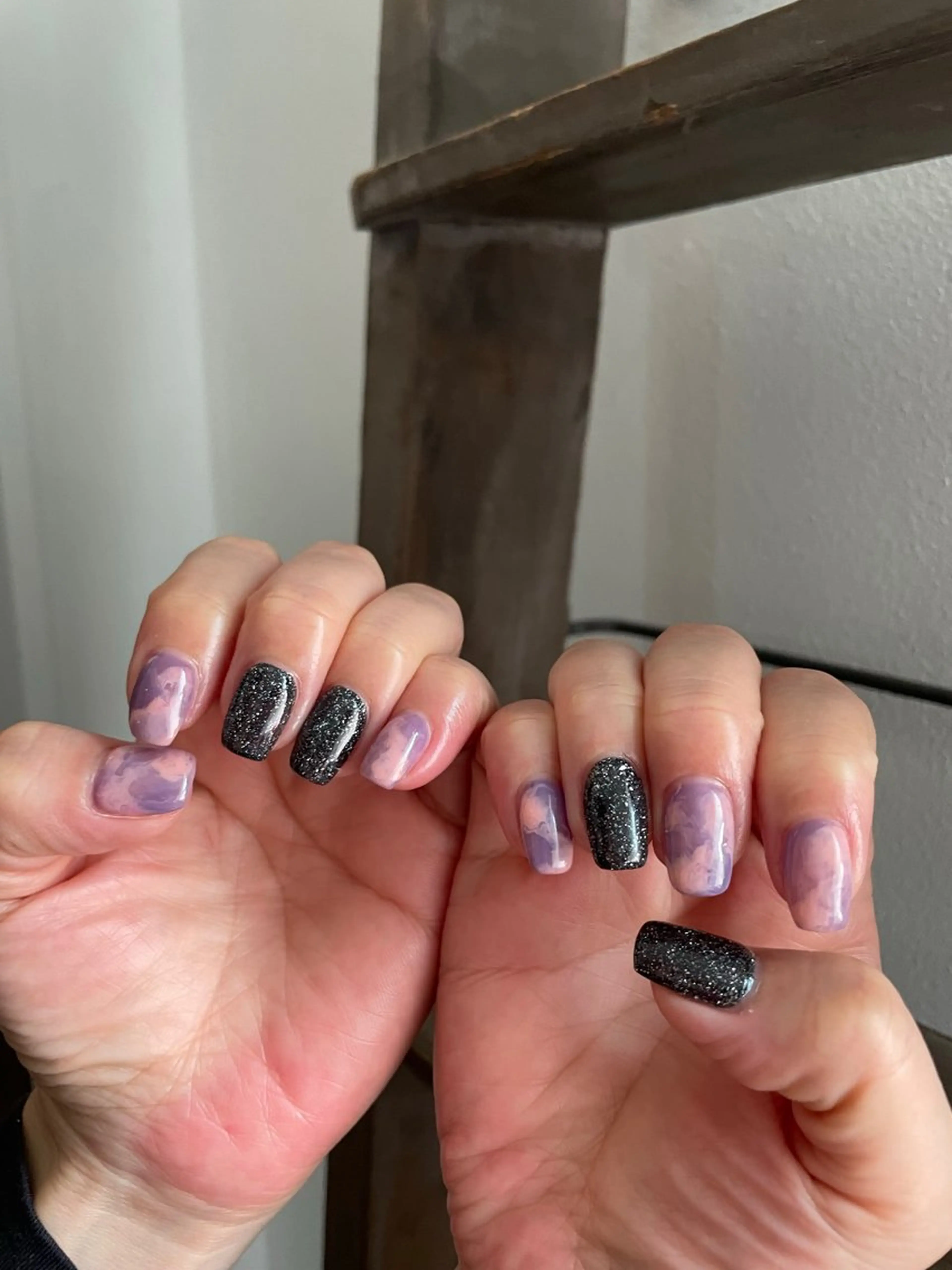 ネイル ジェルネイル パラジェル ハンドネイル 甲府市徳行 🧸prunelleのネイルデザイン