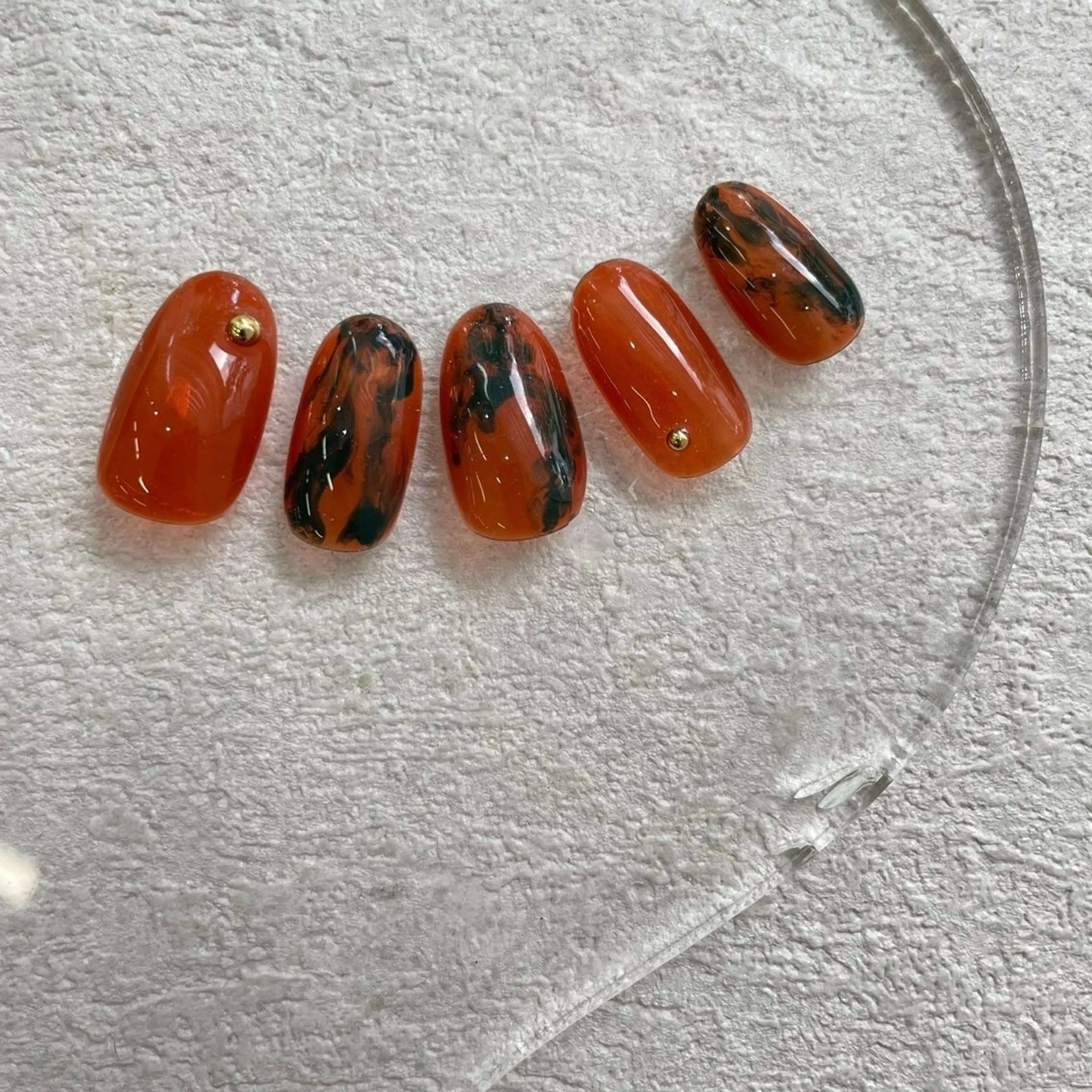 ネイル ⭐︎休業中の練習⭐︎ JNA認定講師髙橋のネイルデザイン