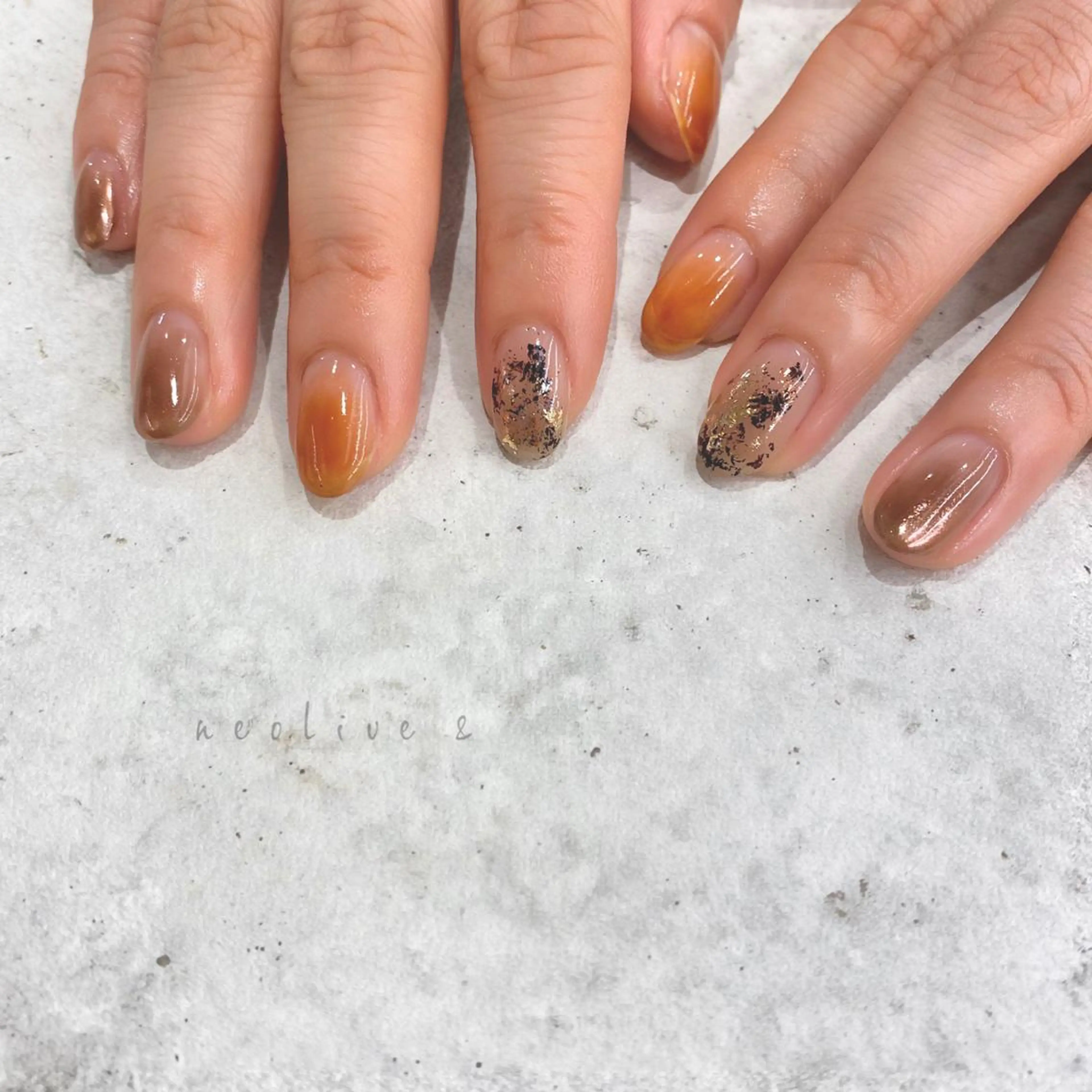 ネイル ハンドネイル Yuriko Omi パラジェル/渋谷のネイルデザイン