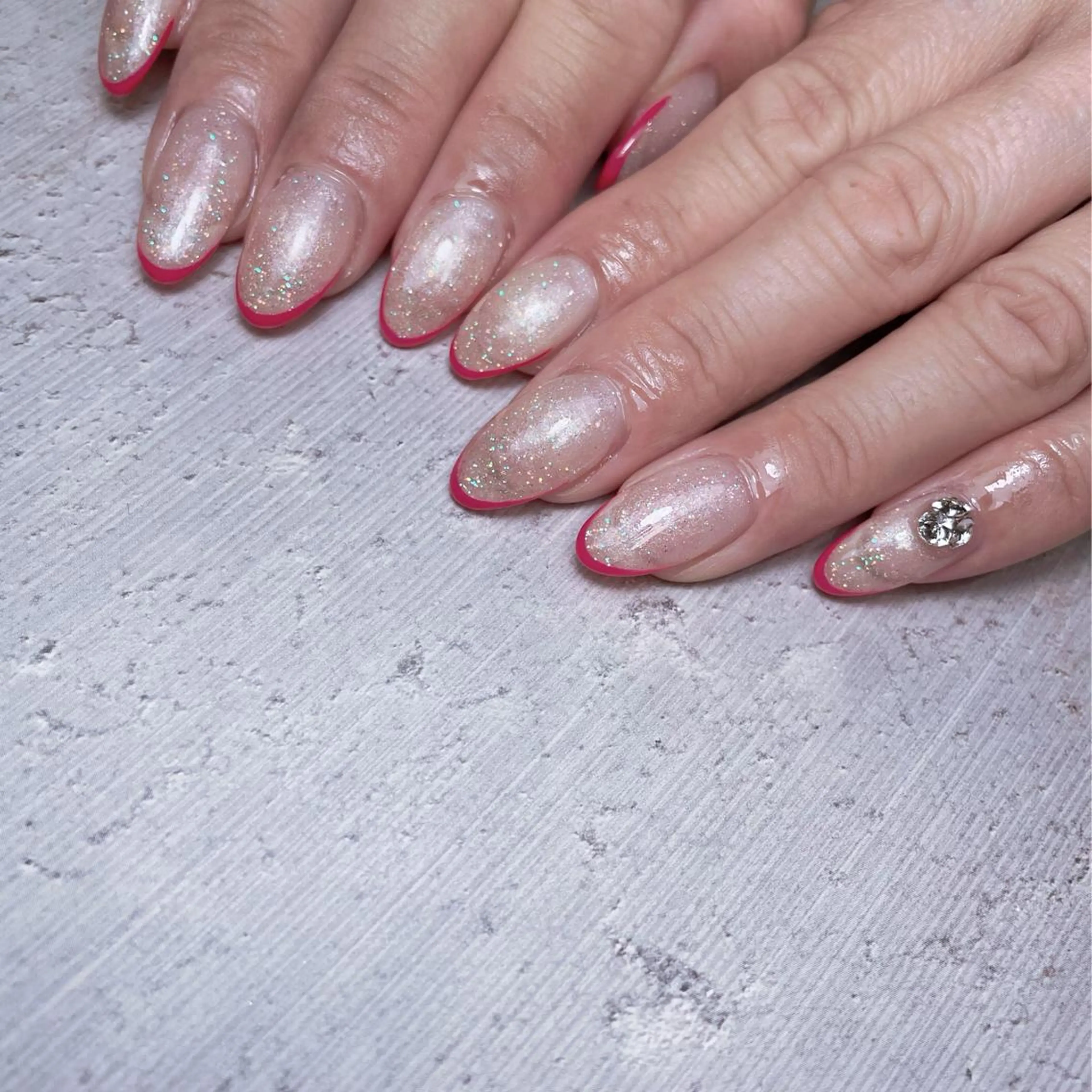 ネイル ワンカラーネイル ハンドネイル nail&eyelash mate所属・京都/東向日/桂 ayumiのネイルデザイン