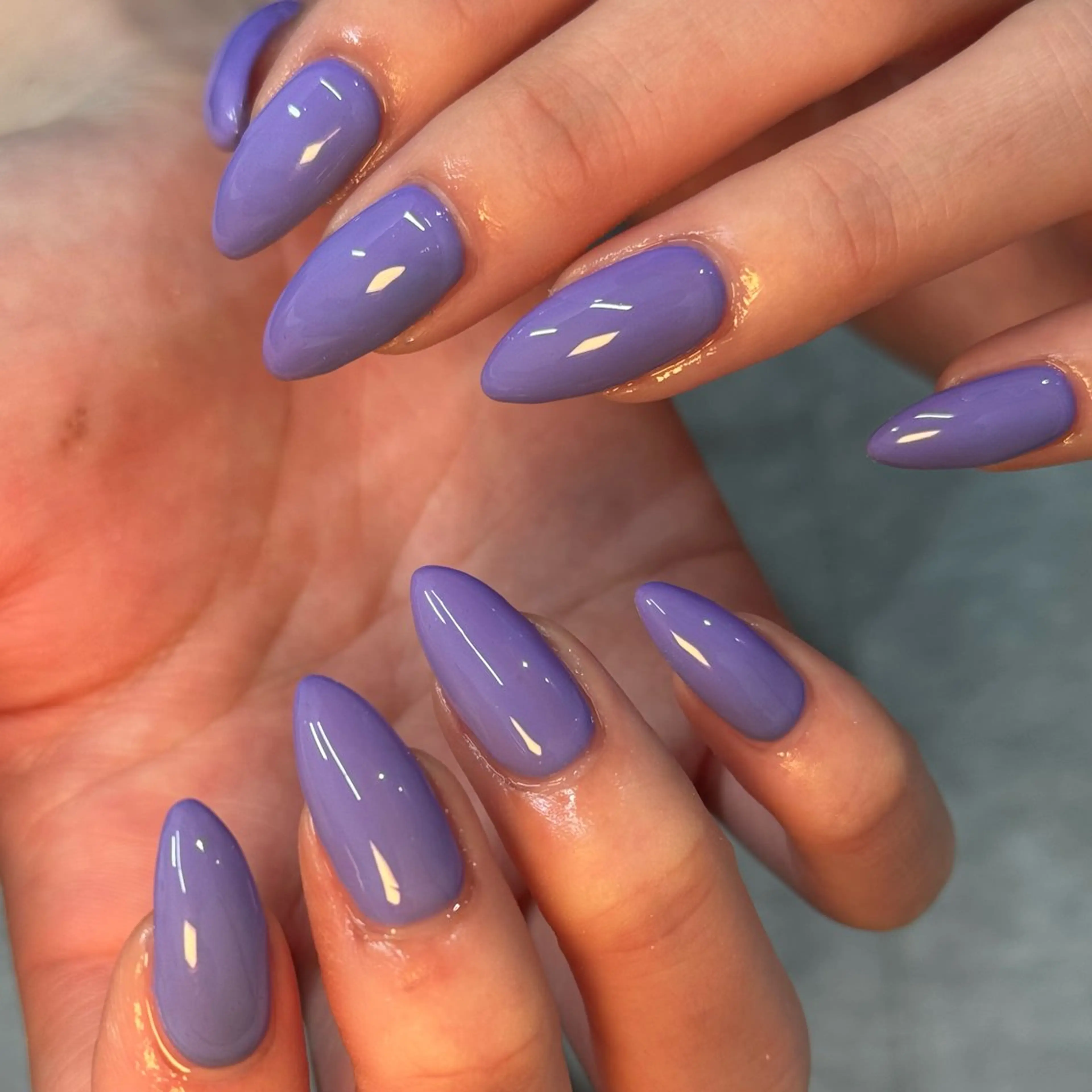 【オフ無】ワンカラー💖ラメグラの写真