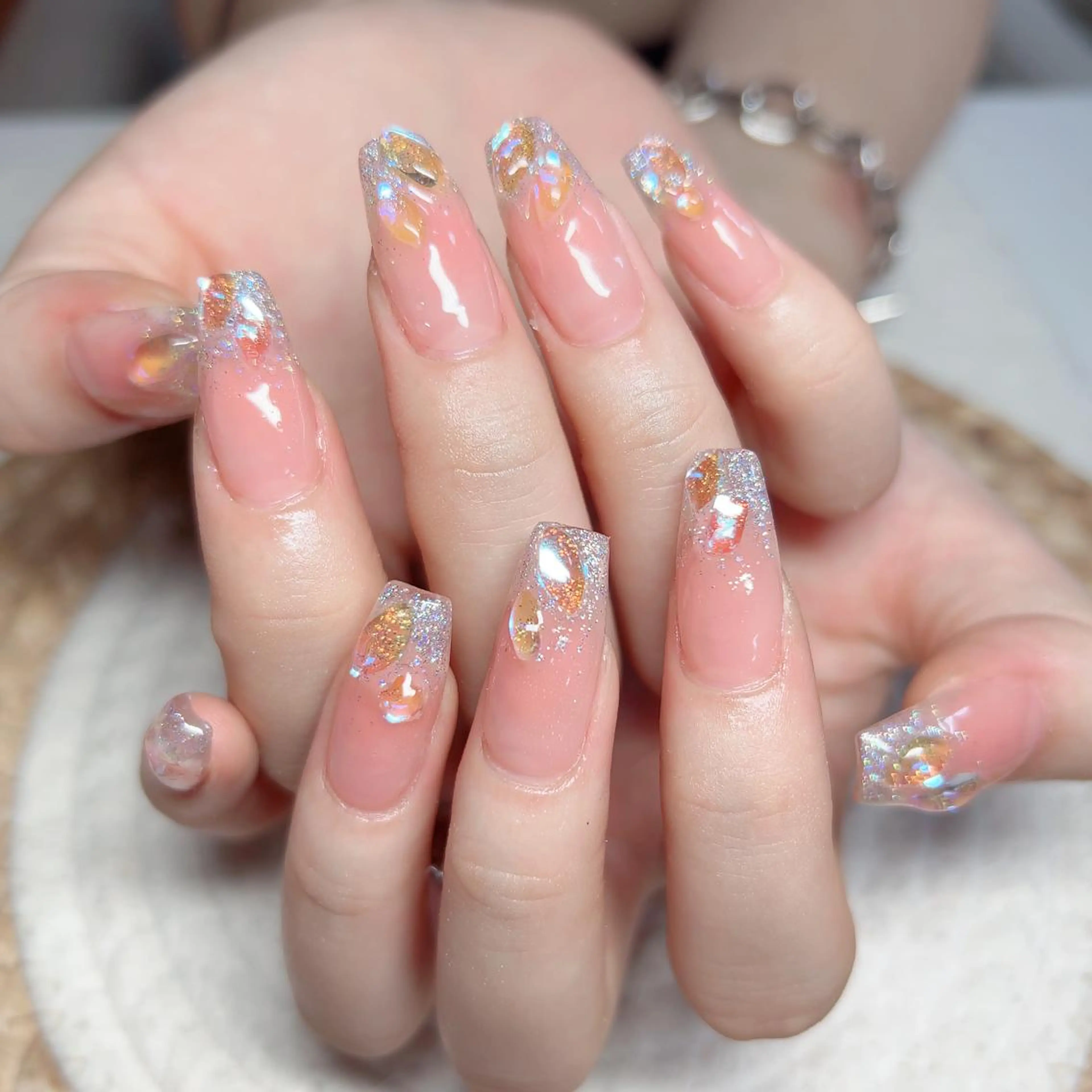 ネイル M🌷nail 長さだし専門店のネイルデザイン