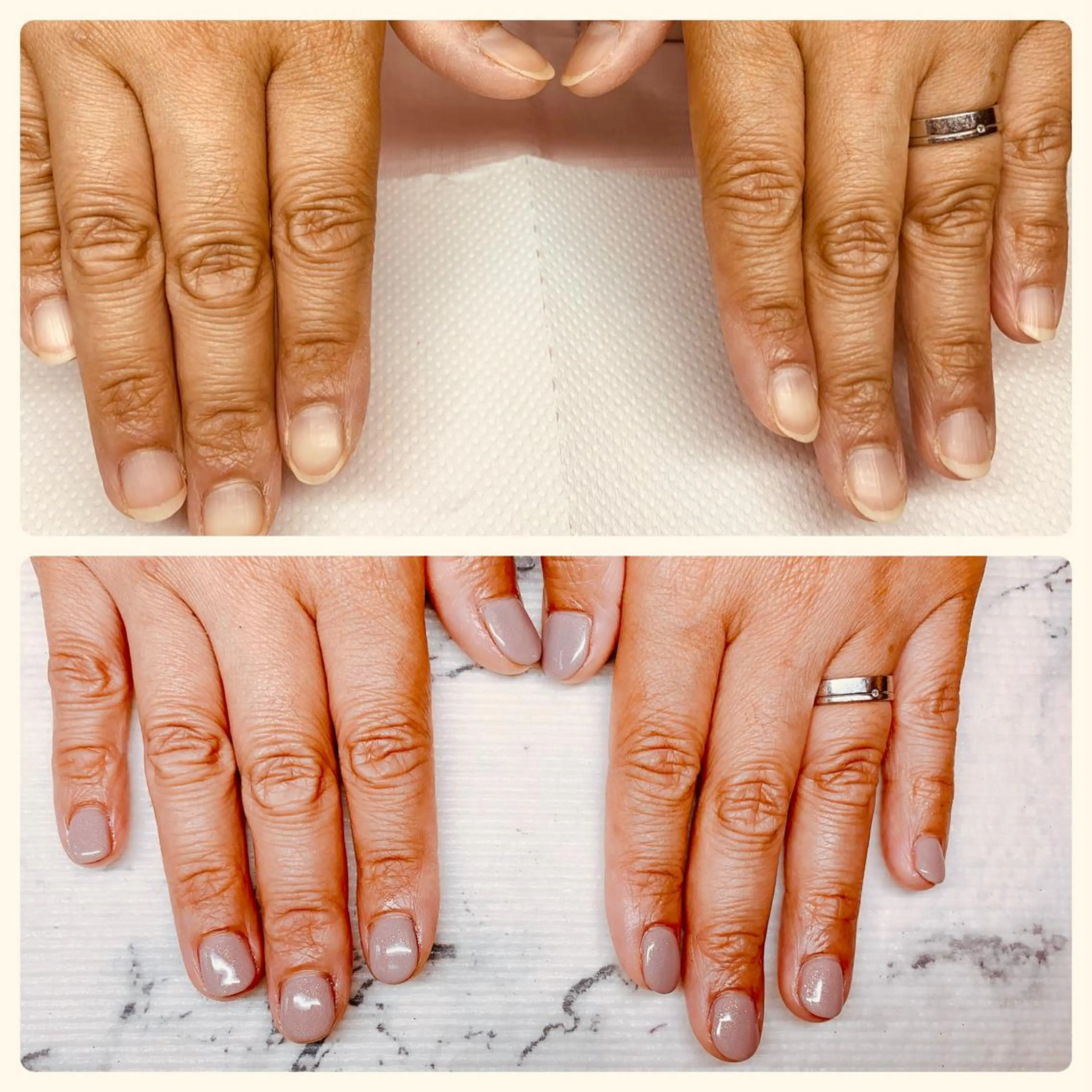 ネイル ワンカラーネイル シンプルネイル 金山 沙織のエステ・リラクイメージ