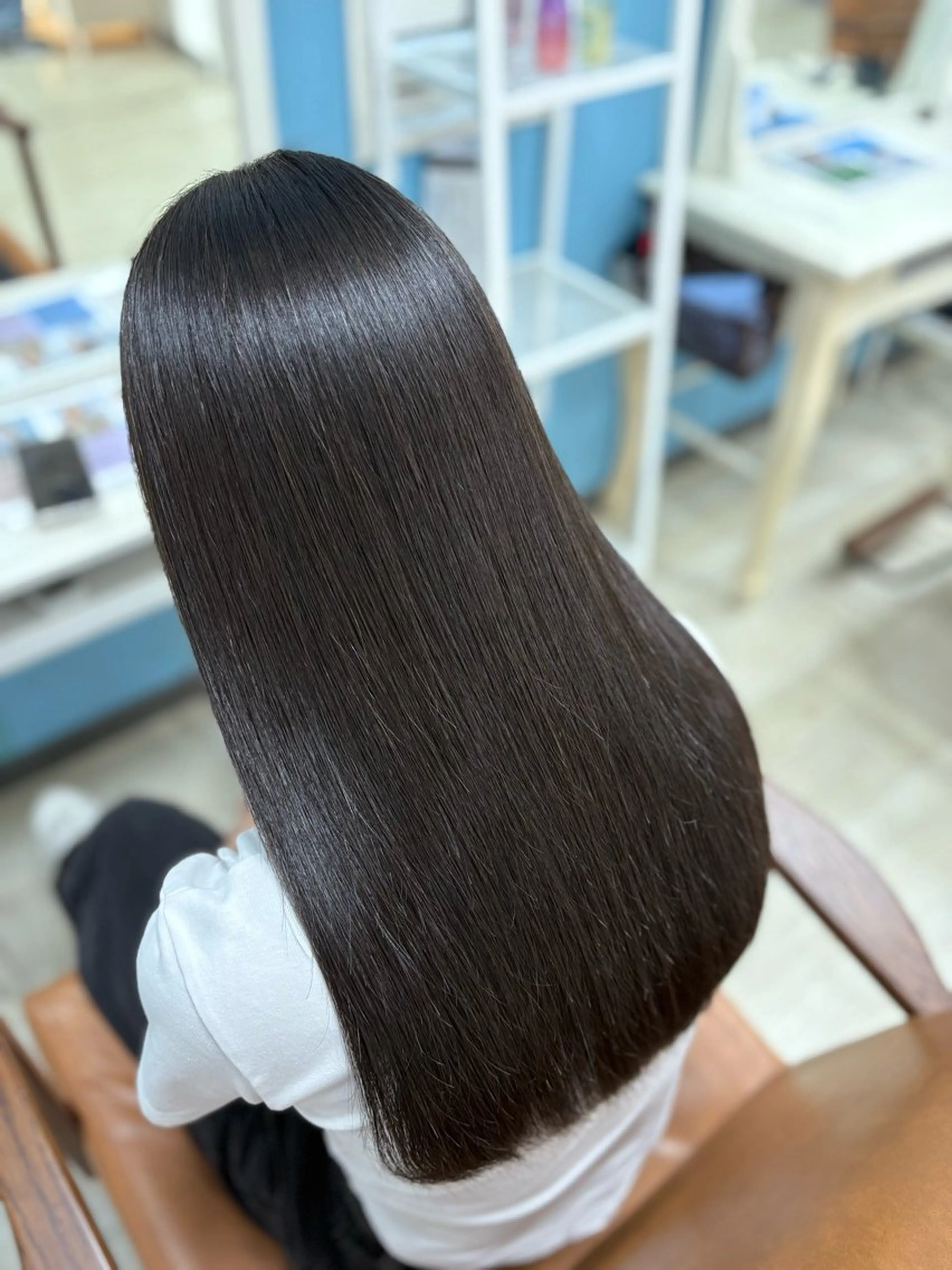 縮毛矯正 【ハイダメージ毛、ブリーチ毛不可】の写真