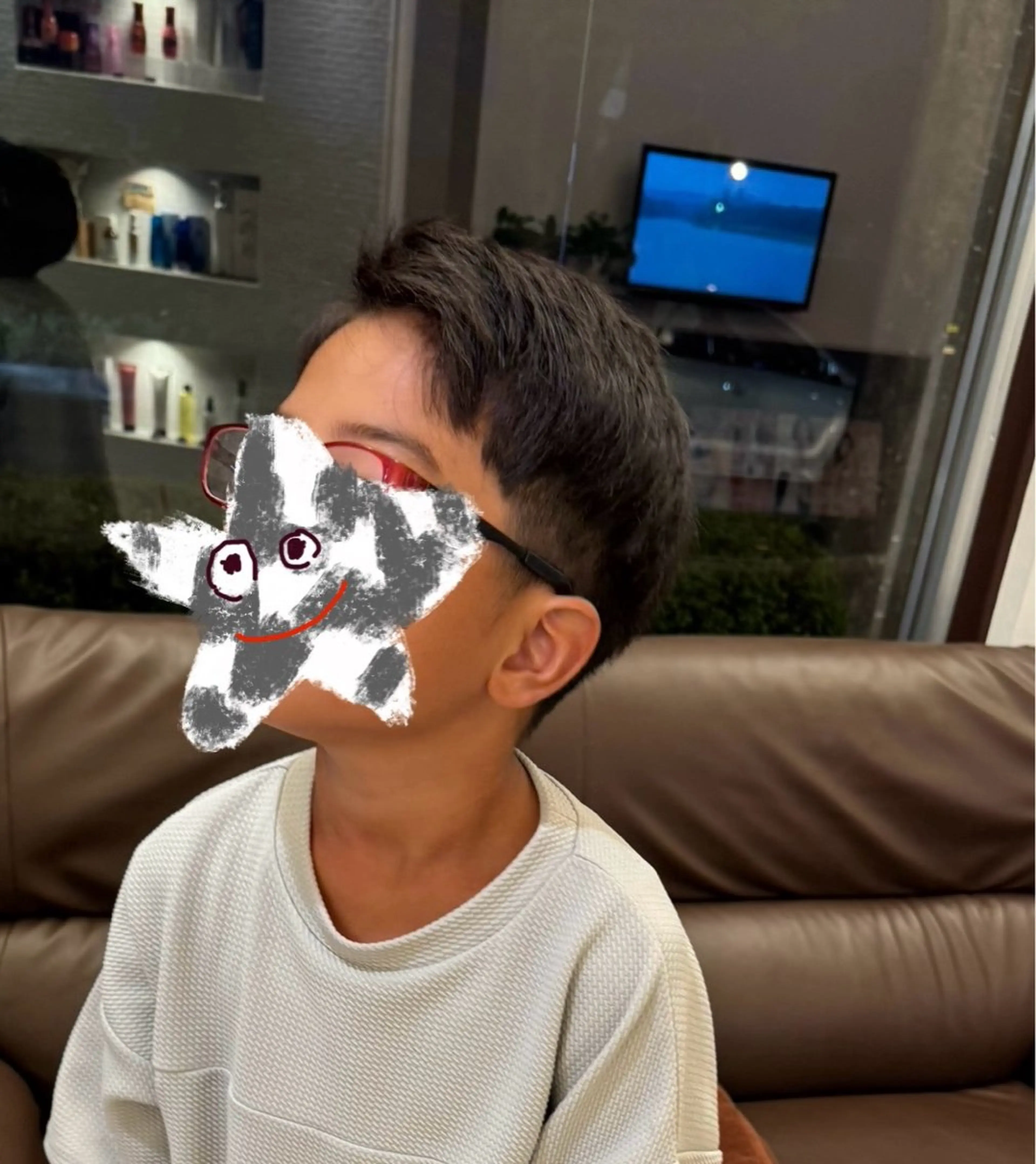 キッズ 郷右近 すずのヘアスタイル