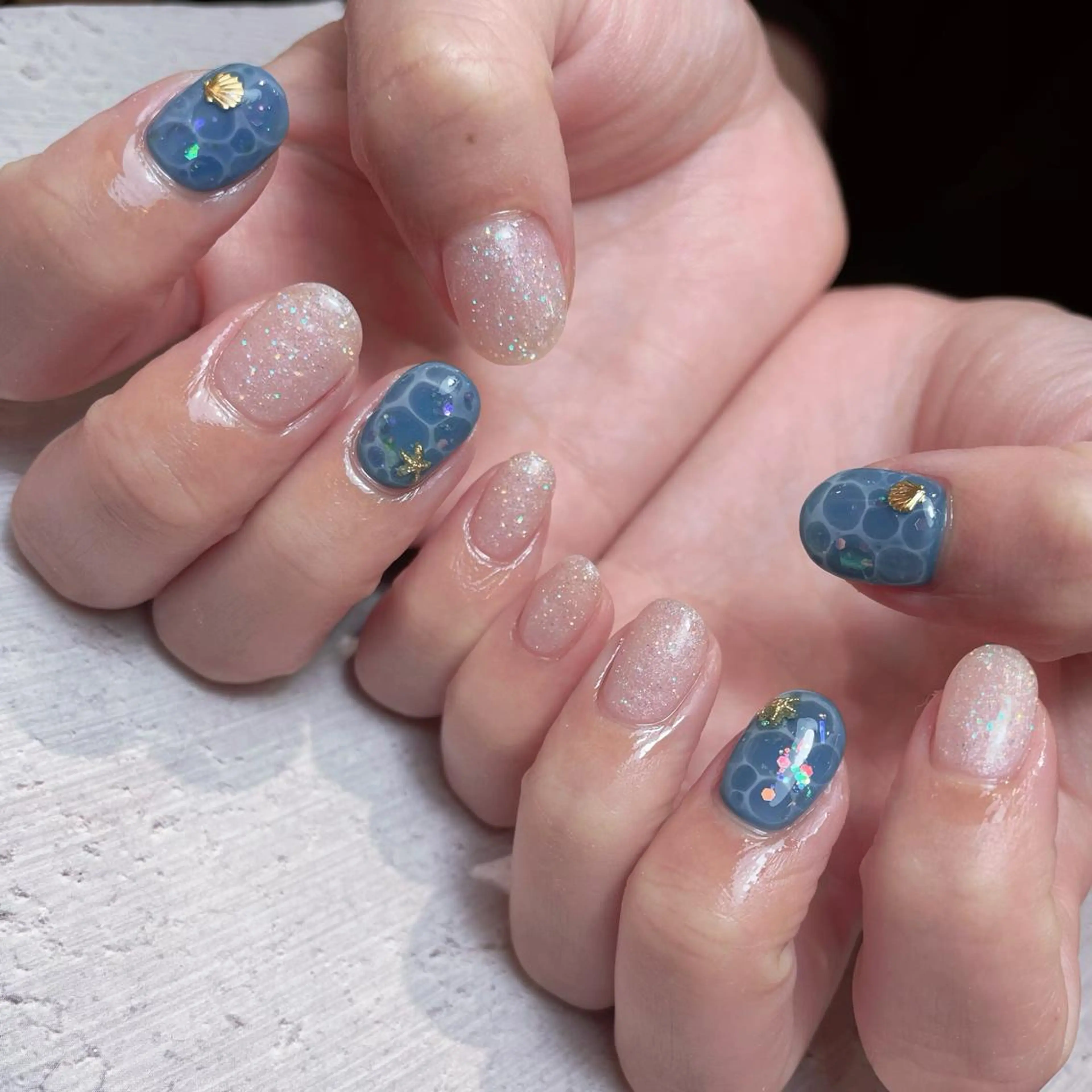 ネイル アートネイル ハンドネイル nail&eyelash mate所属・京都/東向日/桂 ayumiのネイルデザイン