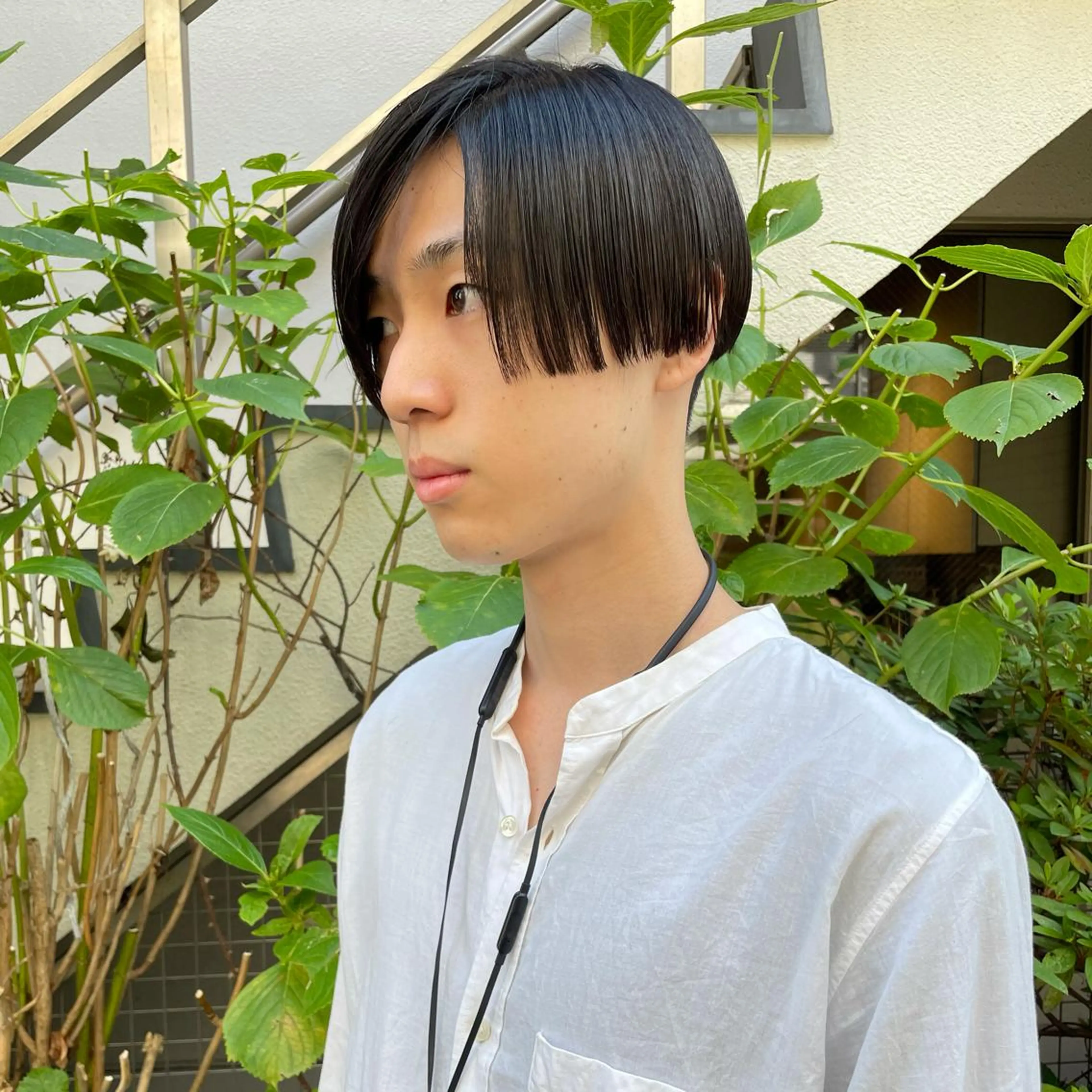 メンズ メンズブリーチ センターパート メンズデザインカット フェードカット メンズハイライト カット 🌈圧倒的デザイン パーマ　関和希のヘアスタイル