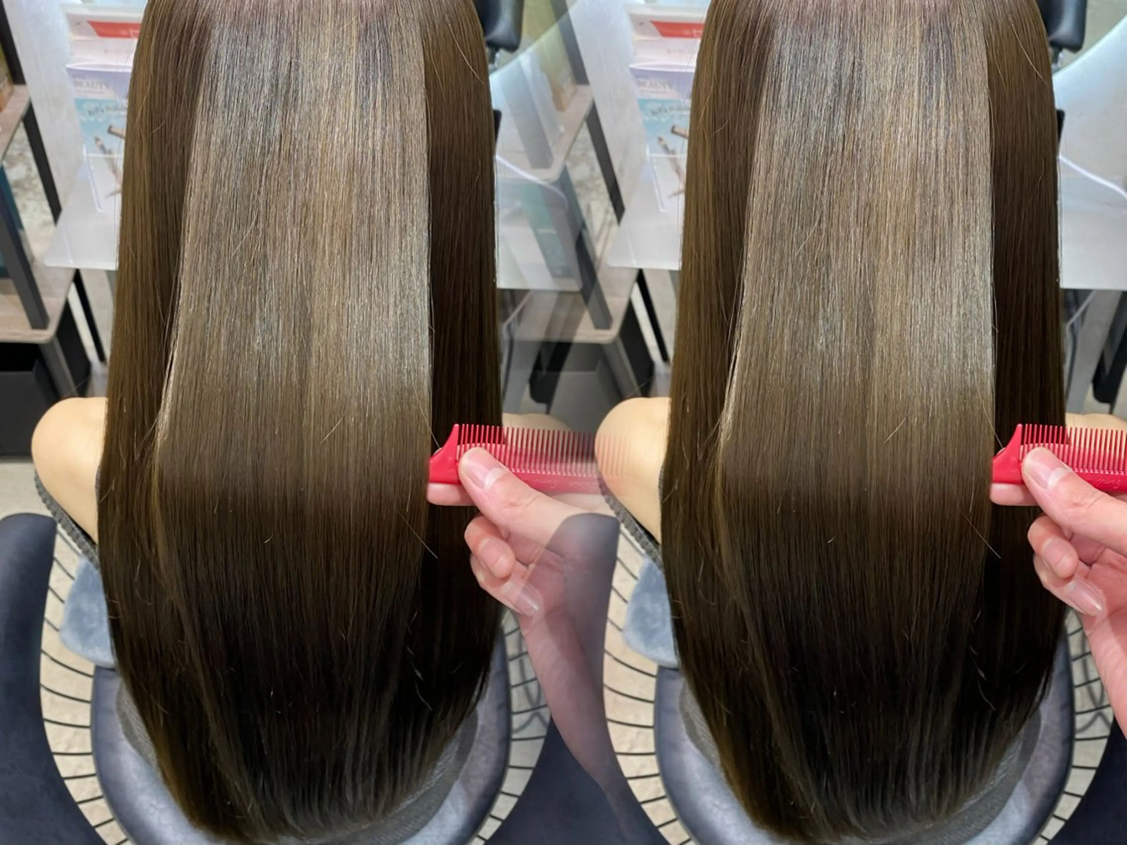 ロング カラー 髪質改善 トリートメント カット ヘアカラー トリートメント etora渋谷店所属・レイヤー×髪質改善✨ 渋谷/佐藤侑哉のヘアスタイル