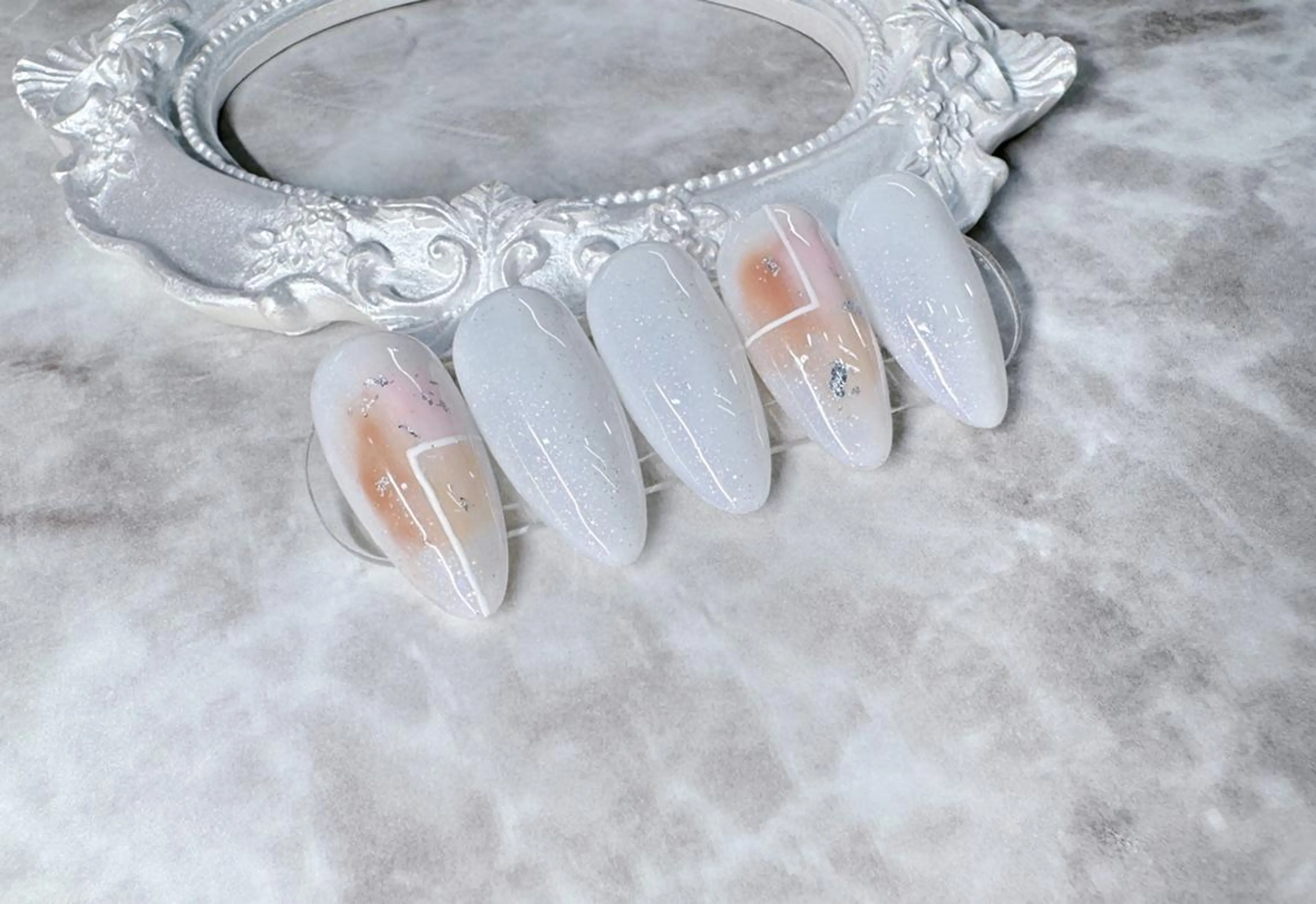 ネイル ハンドネイル ハンドケア (∩_∩)ミモネイル /eyelashのネイルデザイン