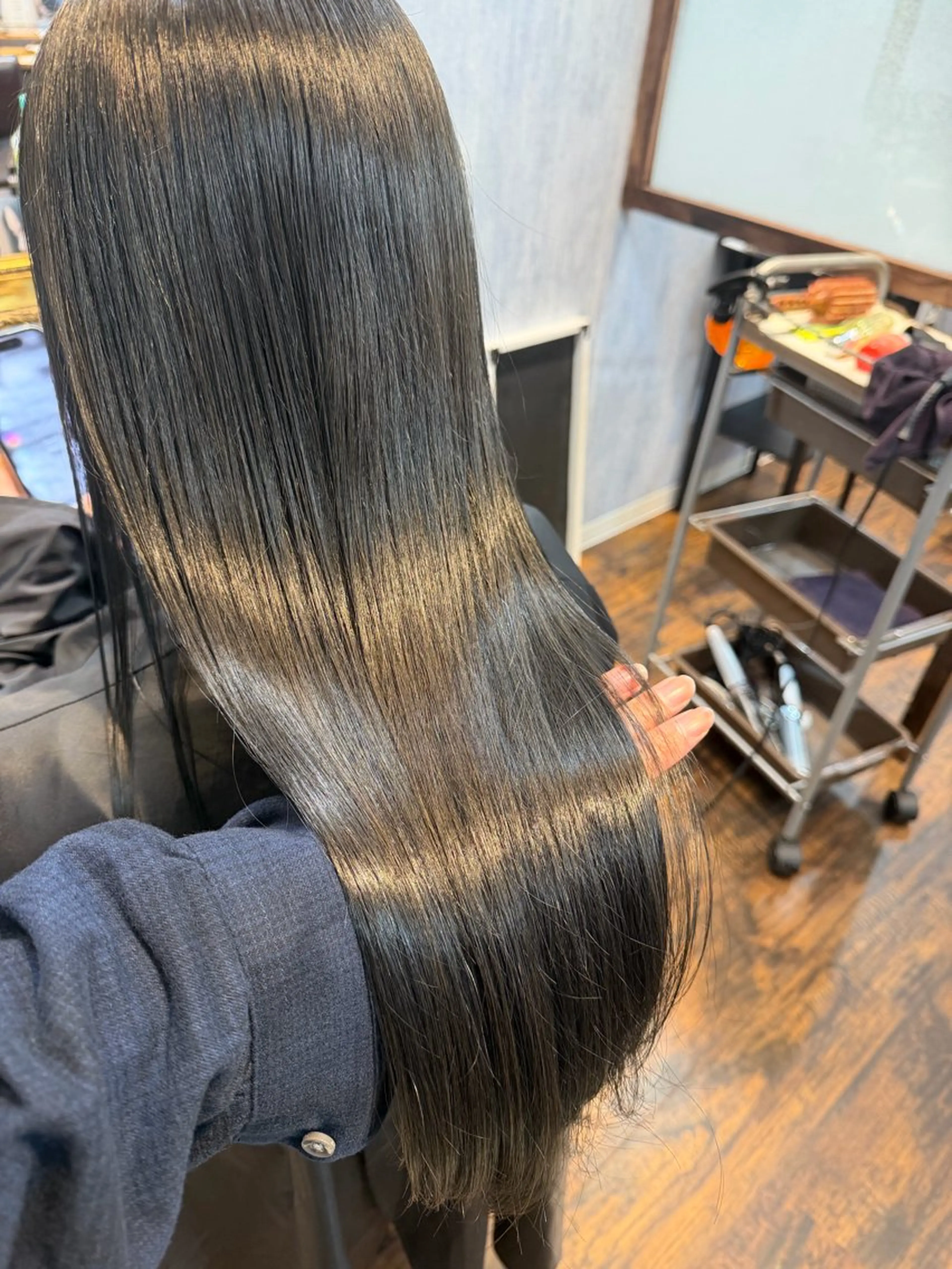 ロング カット ヘアカラー トリートメント 【メンズ特化】☀️ 萬納陽介☀️のヘアスタイル