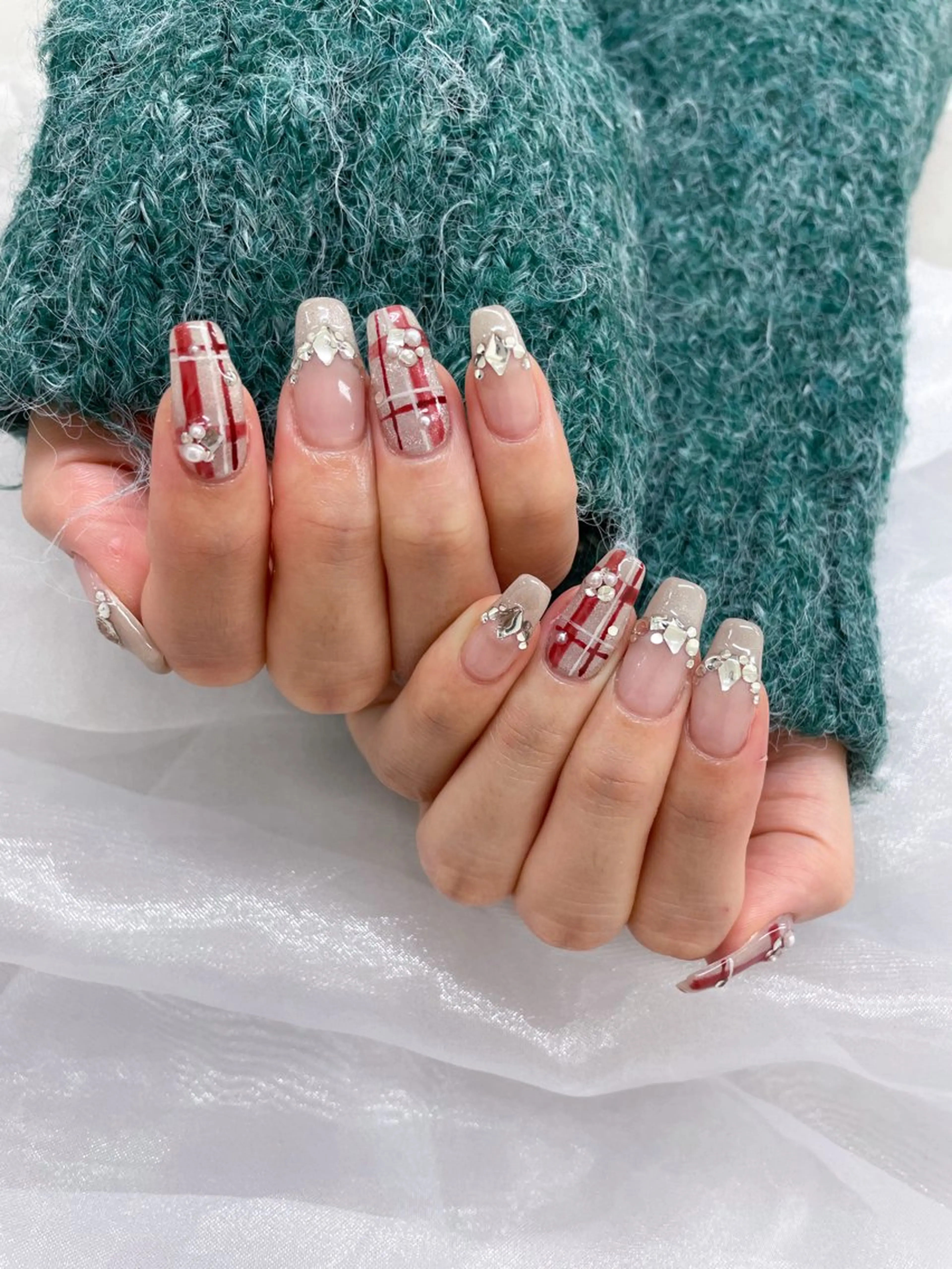 パーマ ハンドネイル 五十嵐 美智のネイルデザイン